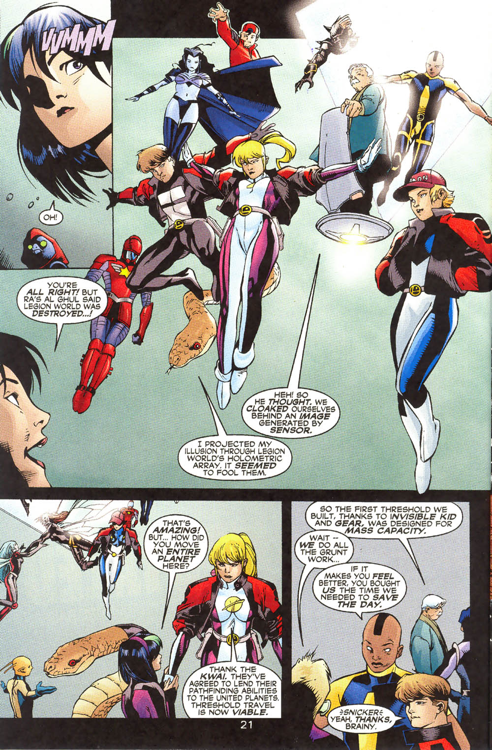 Read online The Legion comic -  Issue #8 - 22