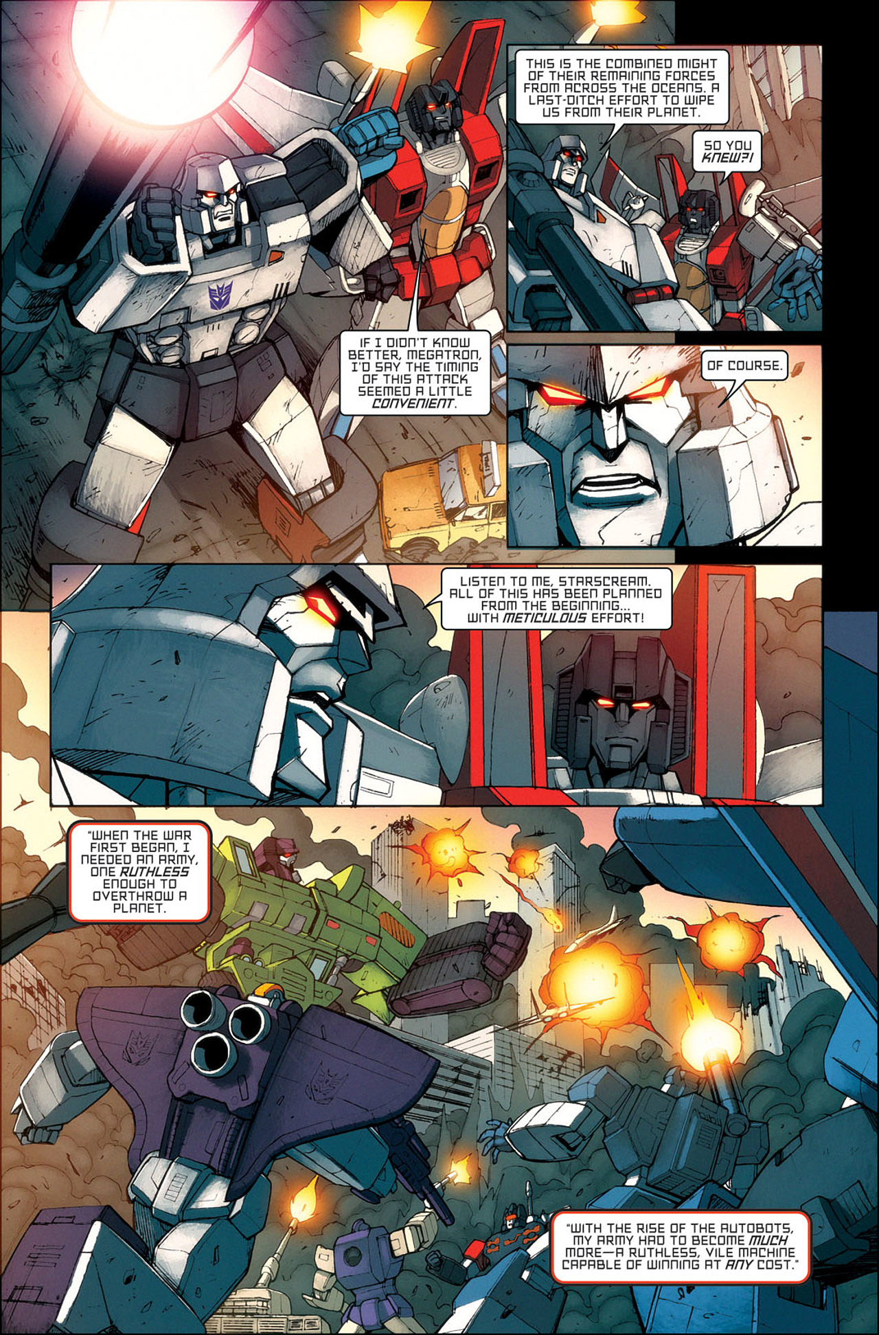 Read online The Transformers: All Hail Megatron comic -  Issue #11 - 5