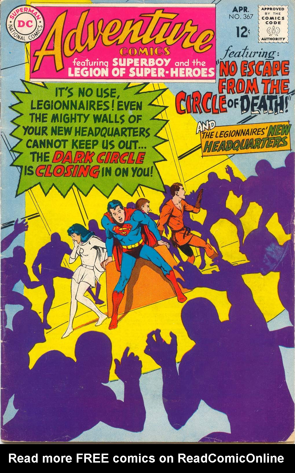 Read online Adventure Comics (1938) comic -  Issue #367 - 2