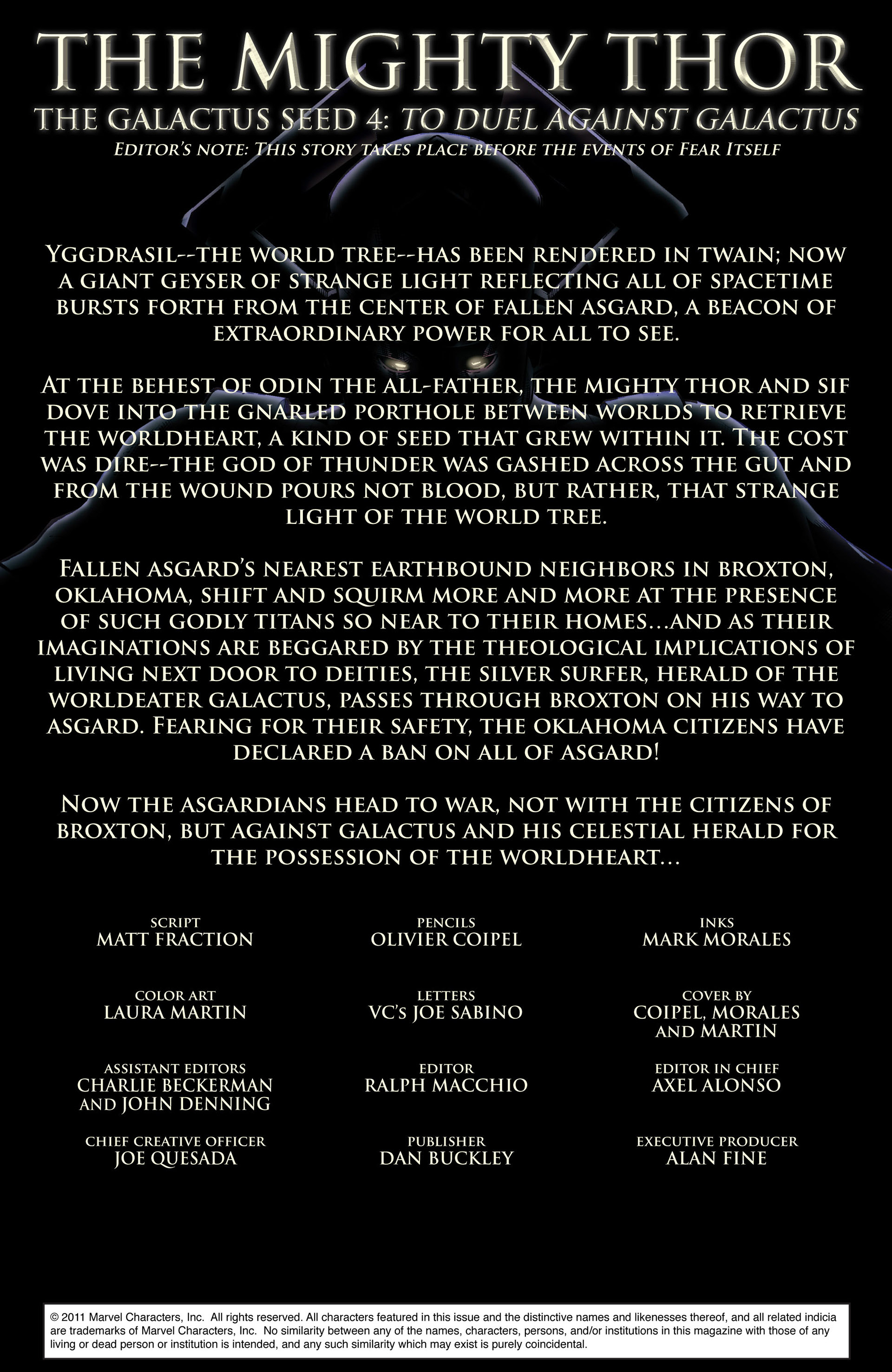 Read online The Mighty Thor (2011) comic -  Issue #4 - 2