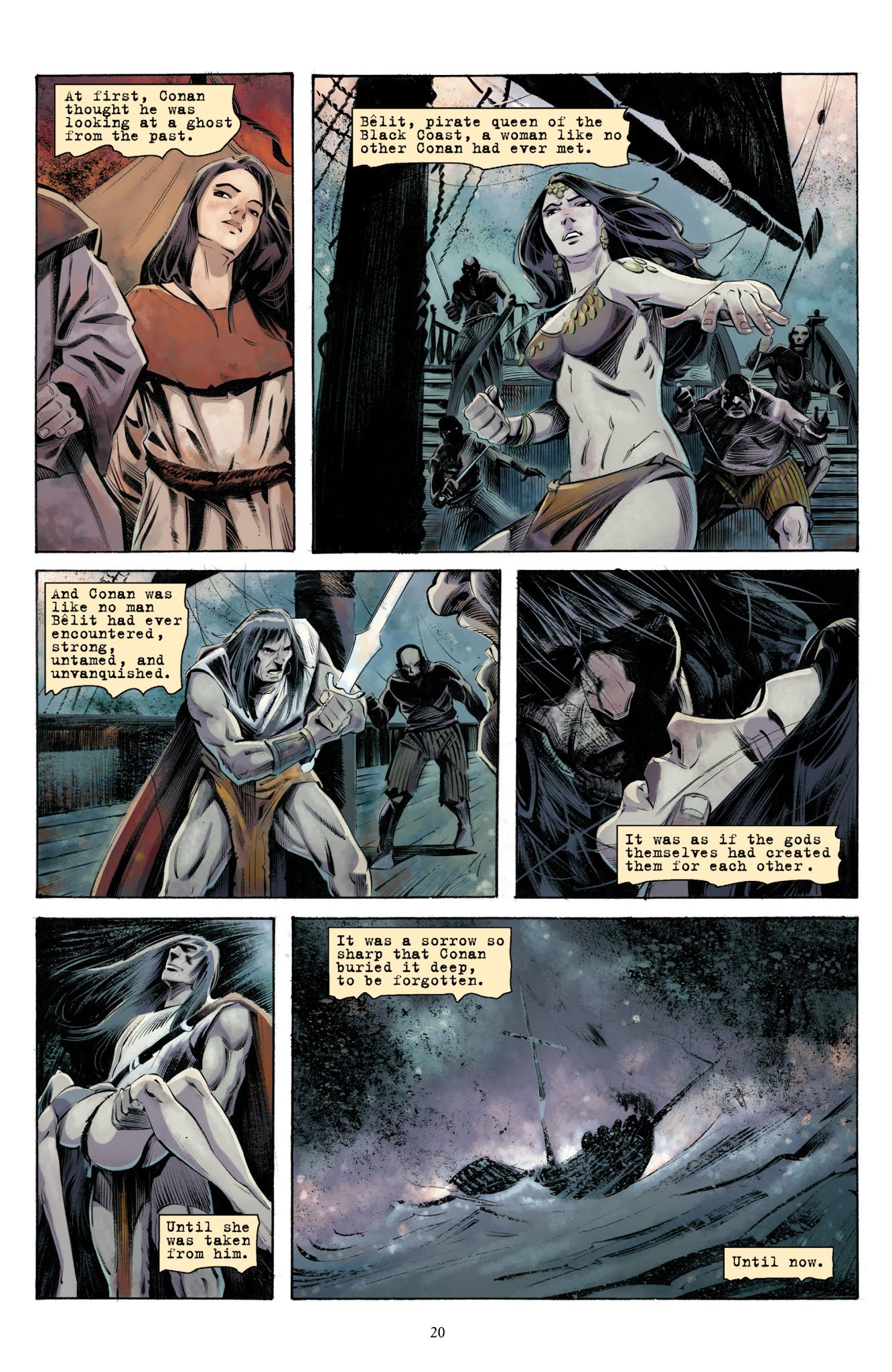 Read online Conan: The Phantoms of the Black Coast comic -  Issue # TPB - 22