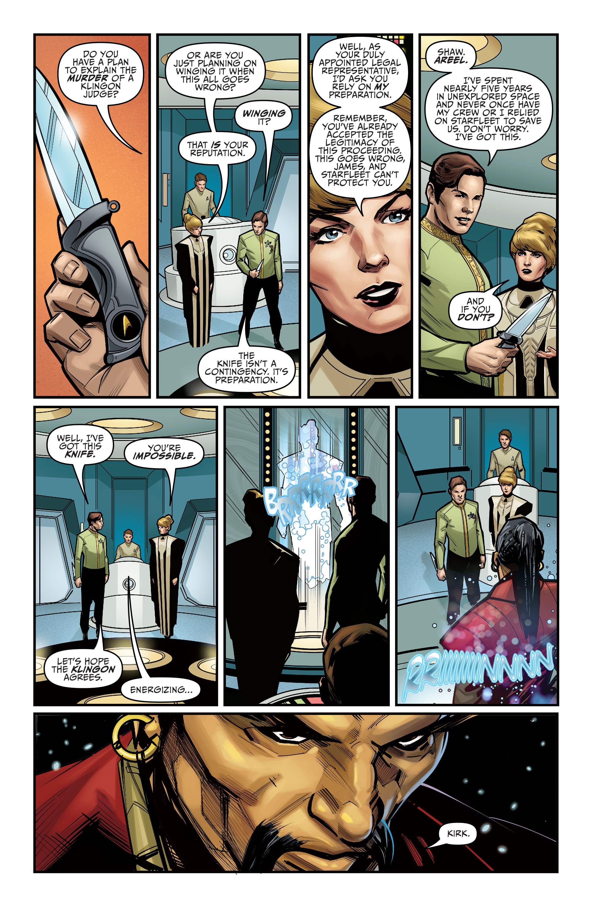 Read online Star Trek: Year Five comic -  Issue #13 - 13