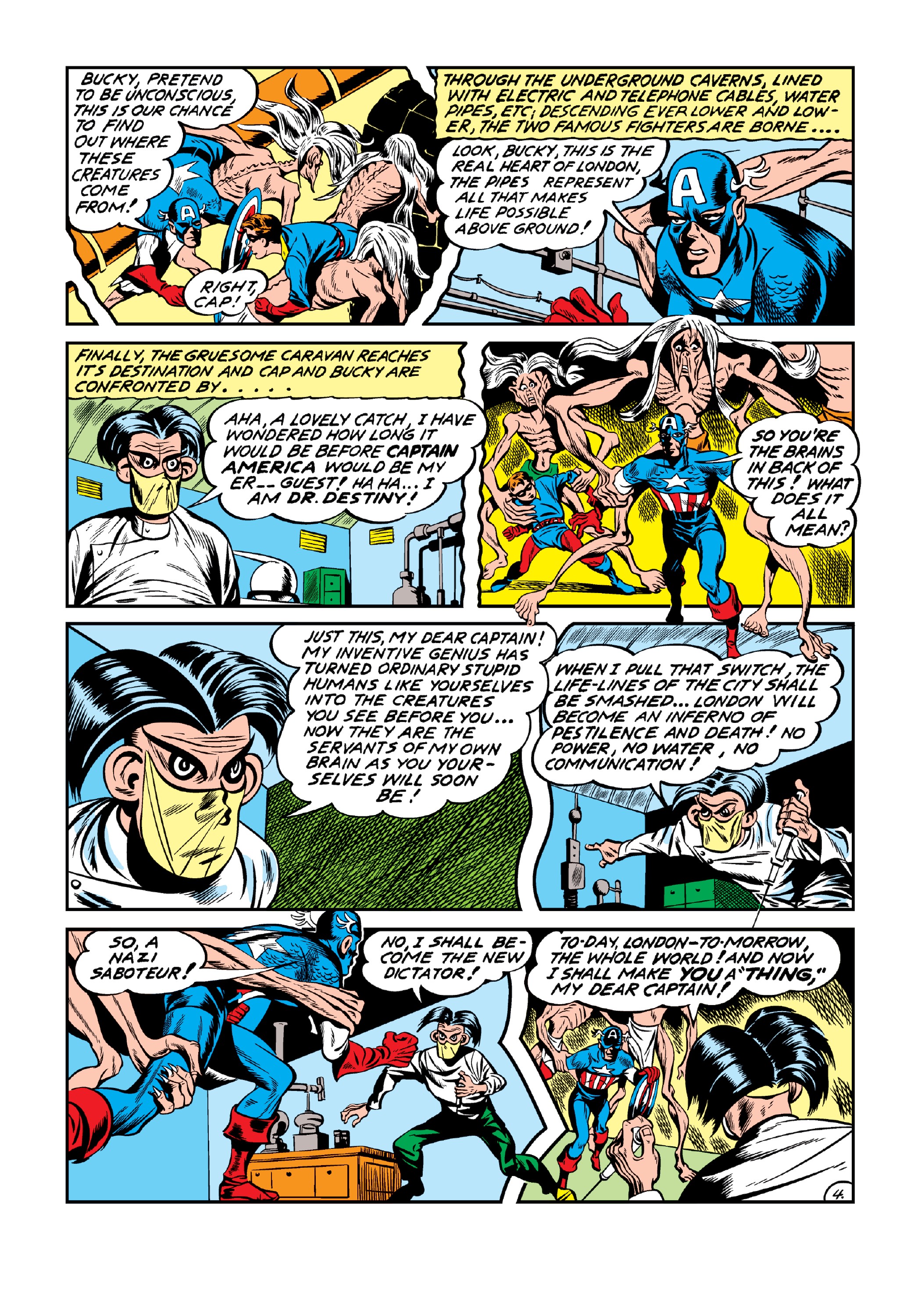 Read online Marvel Masterworks: Golden Age Captain America comic -  Issue # TPB 5 (Part 3) - 62