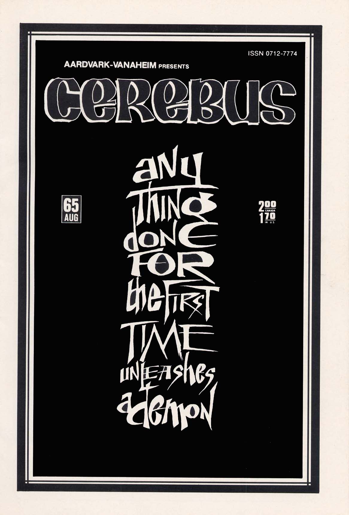 Read online Cerebus comic -  Issue #65 - 1