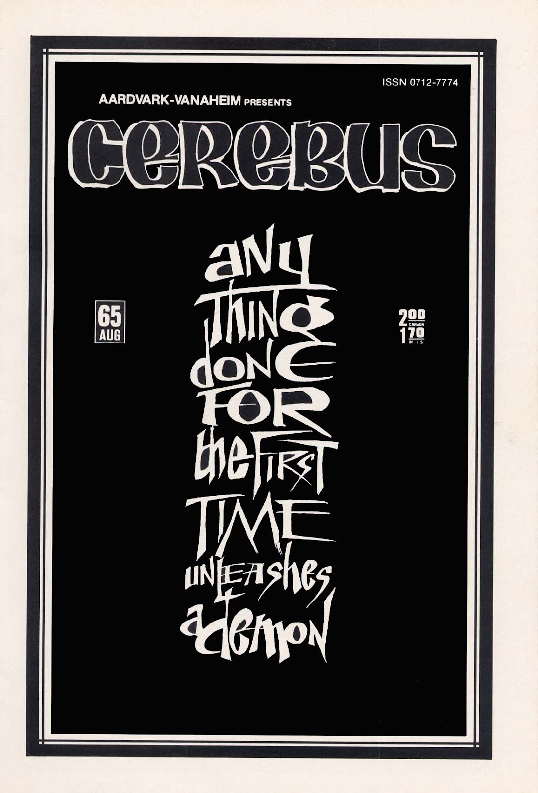 Cerebus issue 65 - Page 1