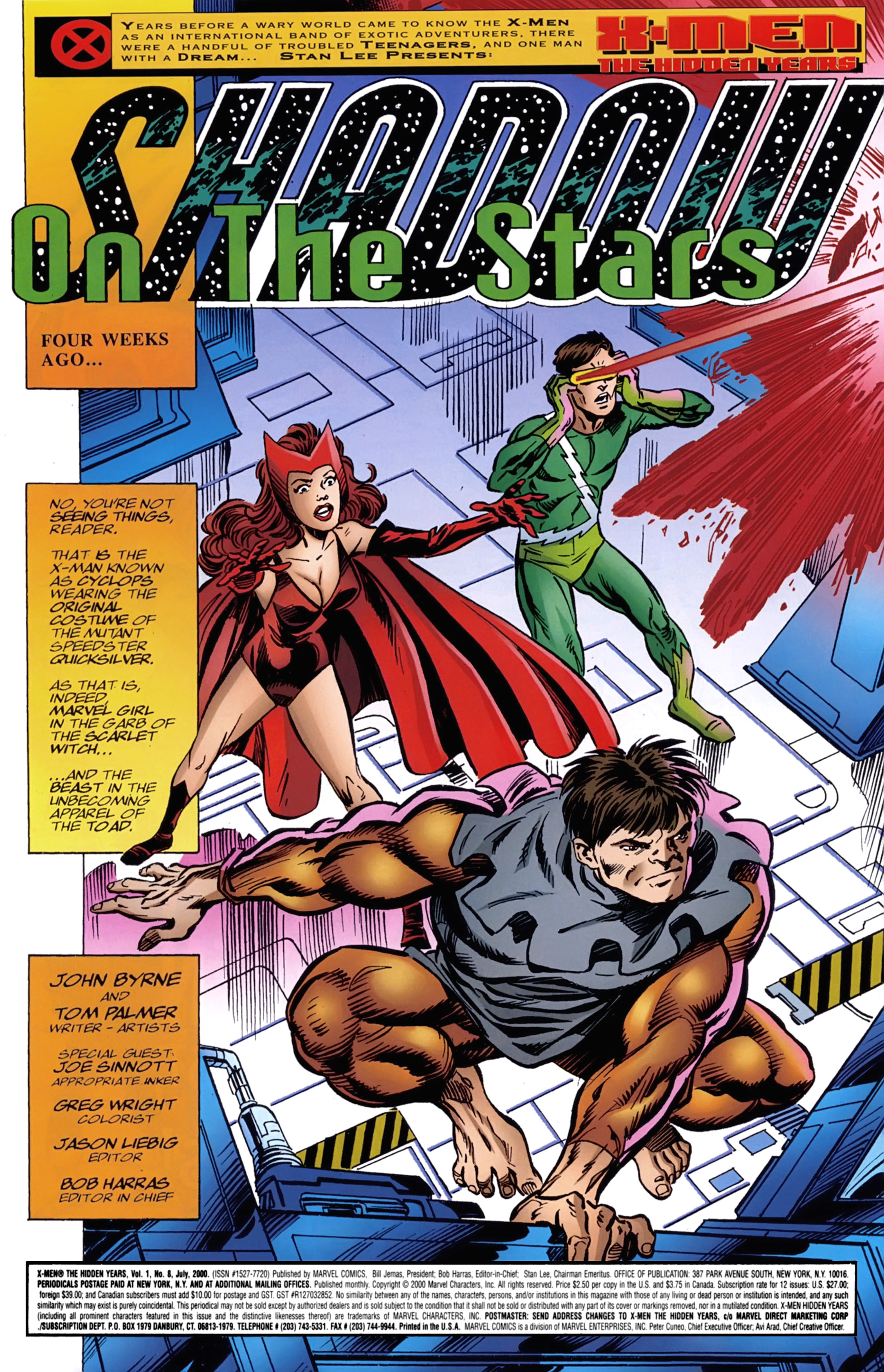 Read online X-Men: Hidden Years comic -  Issue #8 - 2