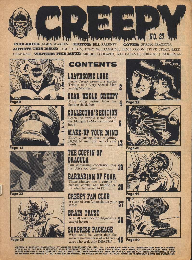 Creepy (1964) Issue #27 #27 - English 3