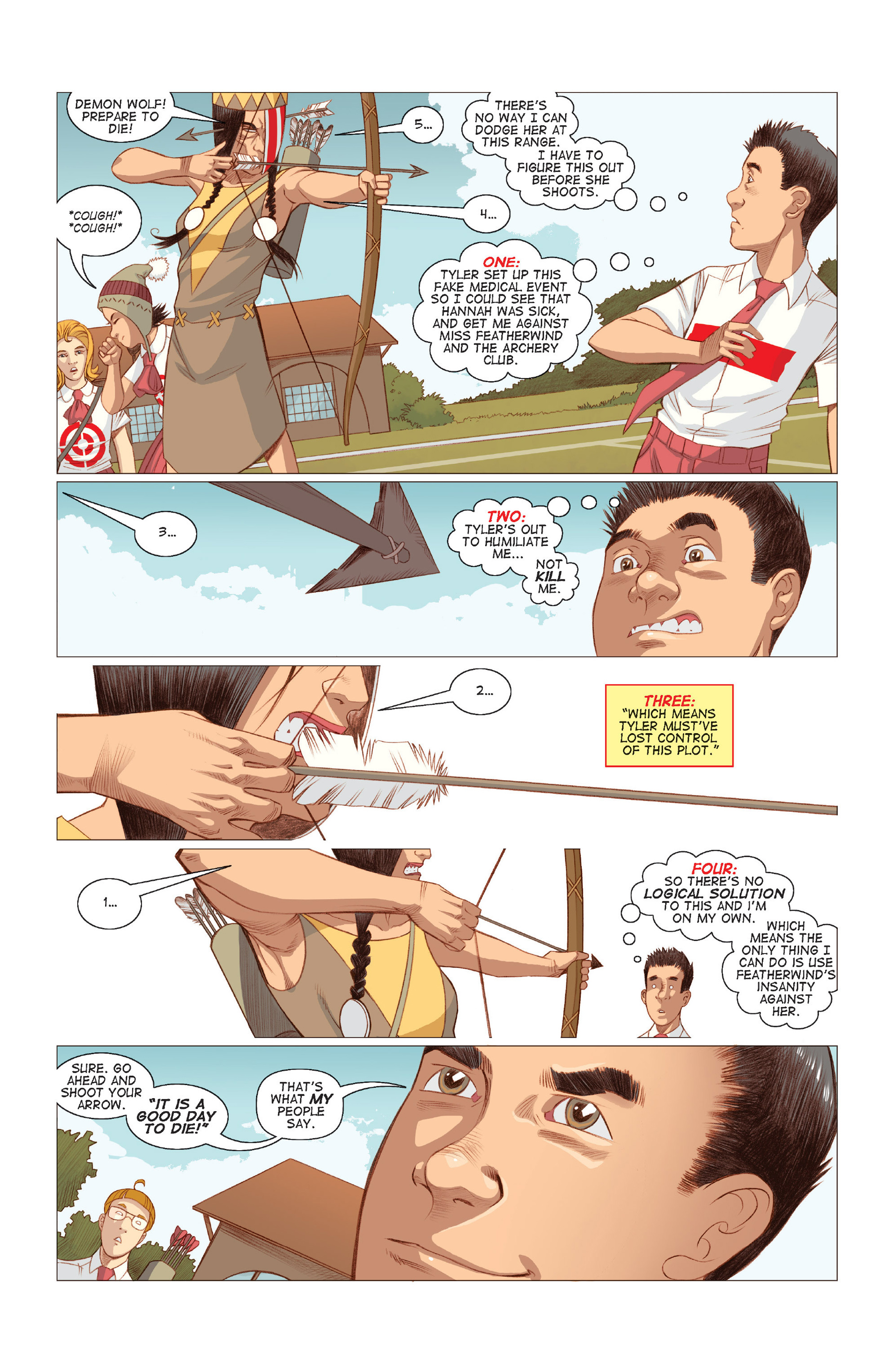 Read online Five Weapons comic -  Issue #8 - 3