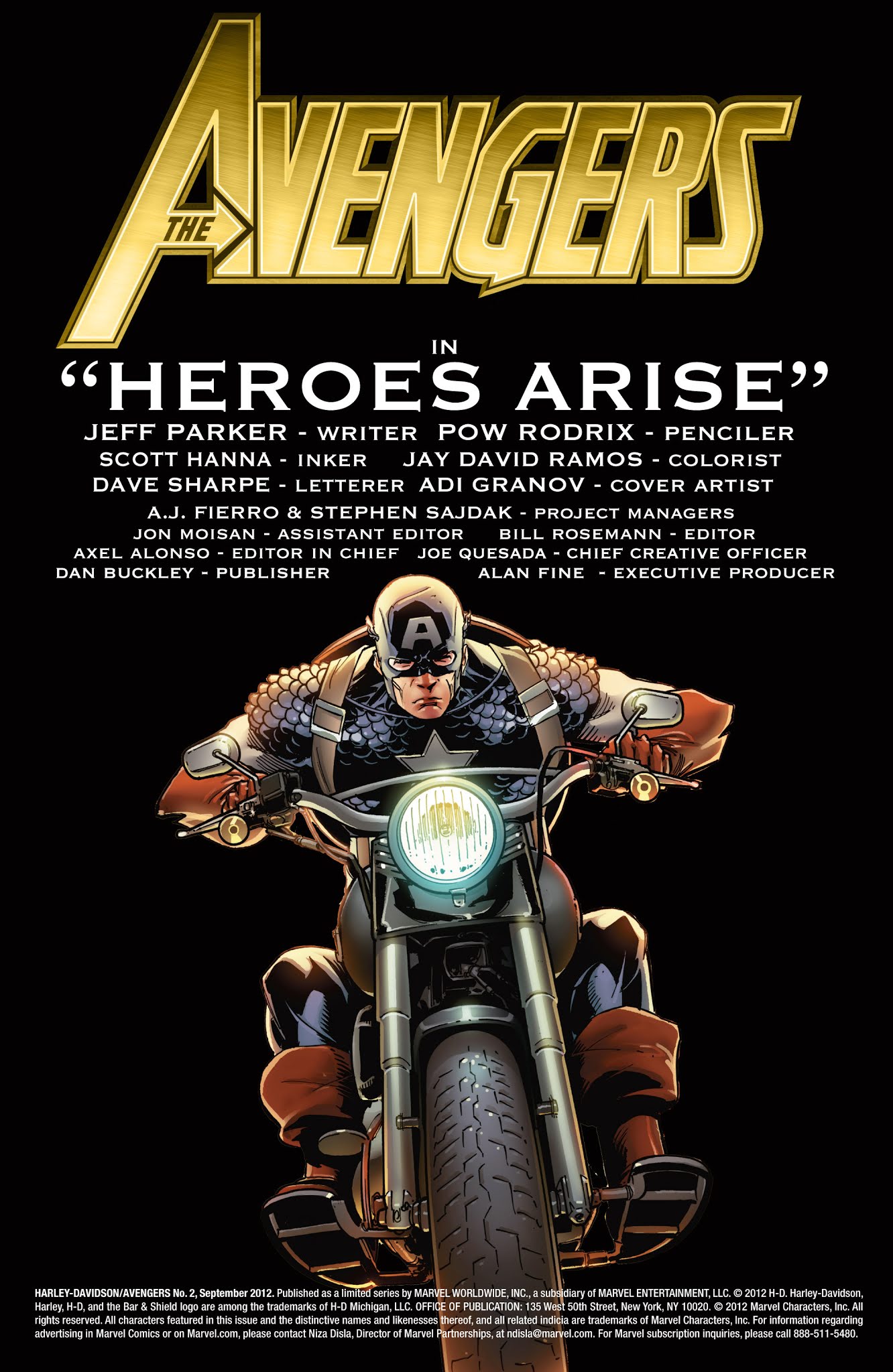 Read online Harley-Davidson/Avengers comic -  Issue #2 - 2