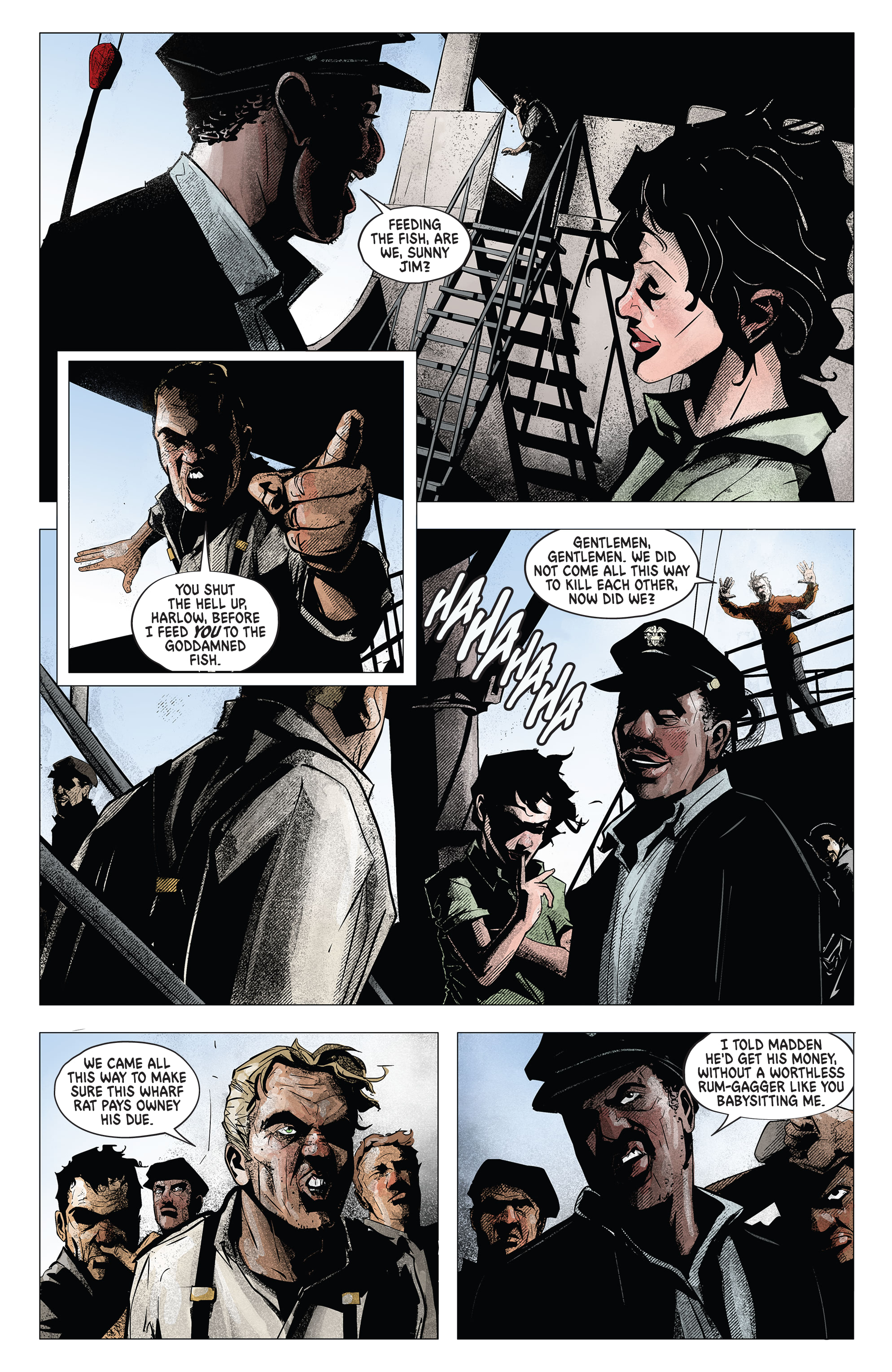 Read online Sea of Sorrows comic -  Issue #1 - 4