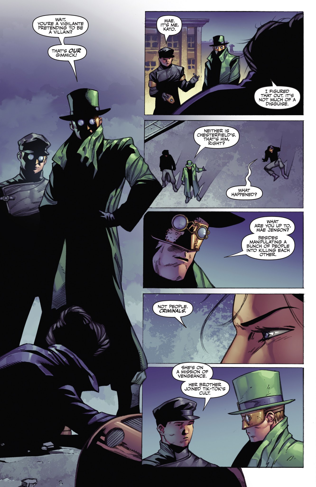 Read online Legenderry: Green Hornet comic -  Issue #3 - 21