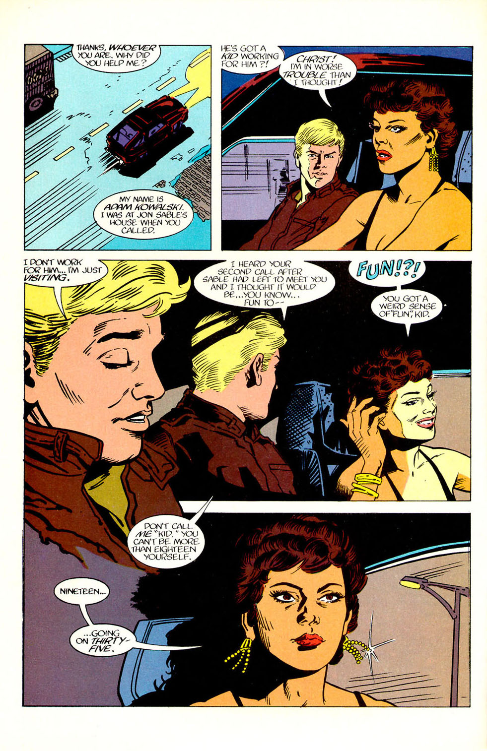 Read online Jon Sable, Freelance comic -  Issue #52 - 5