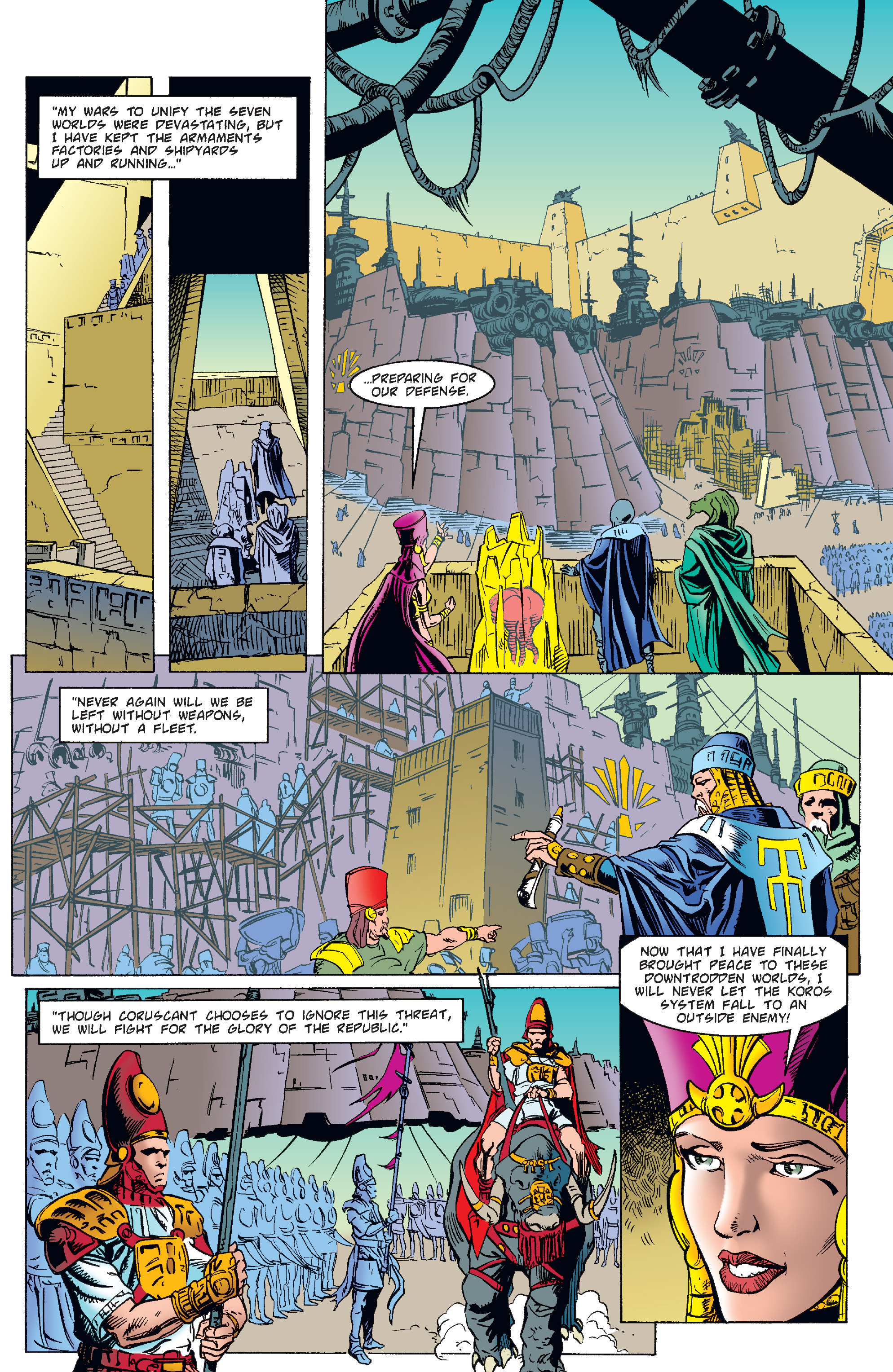 Read online Star Wars: Tales of the Jedi - The Fall of the Sith Empire comic -  Issue #1 - 21