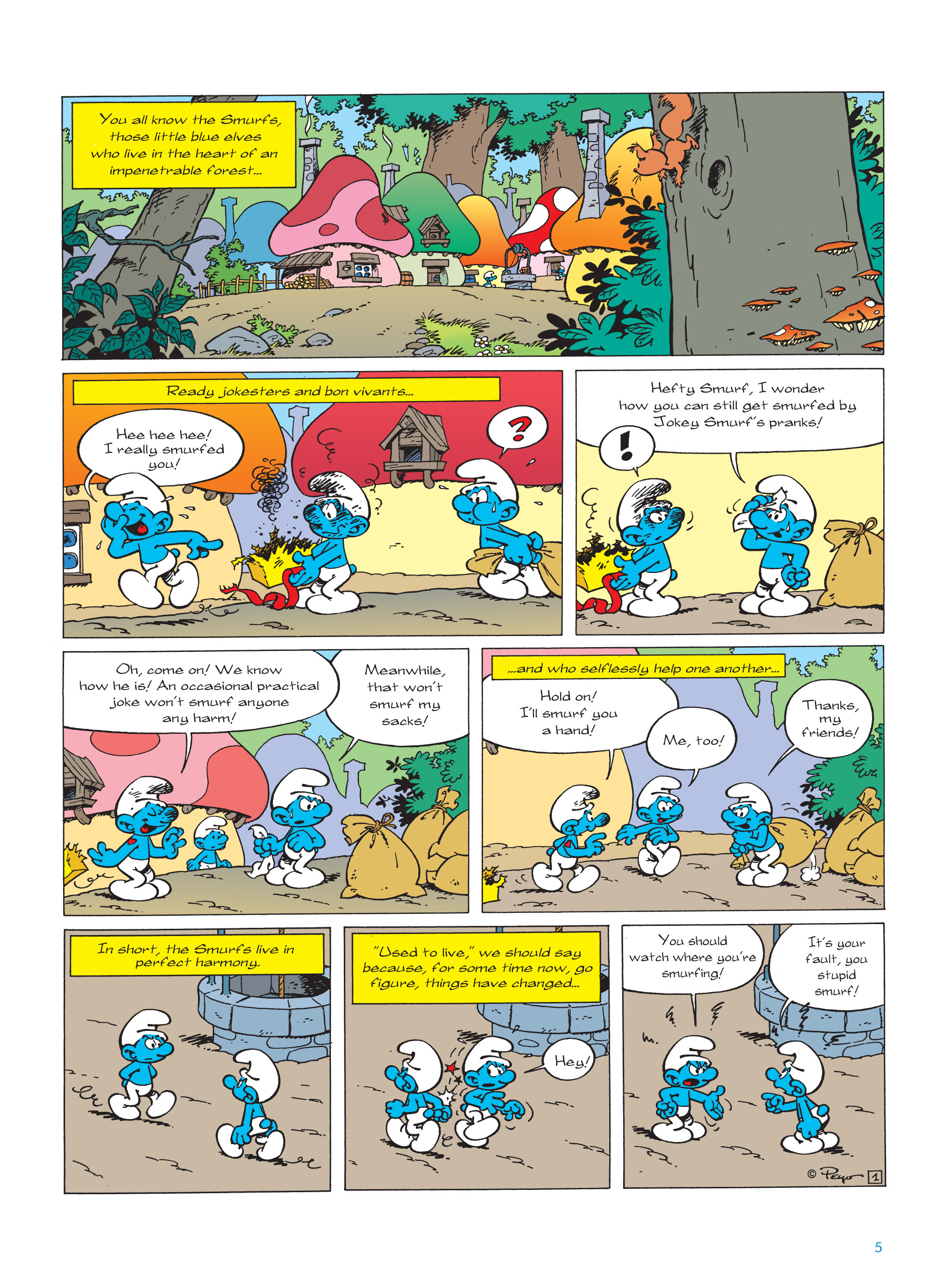 Read online The Smurfs comic -  Issue #22 - 6