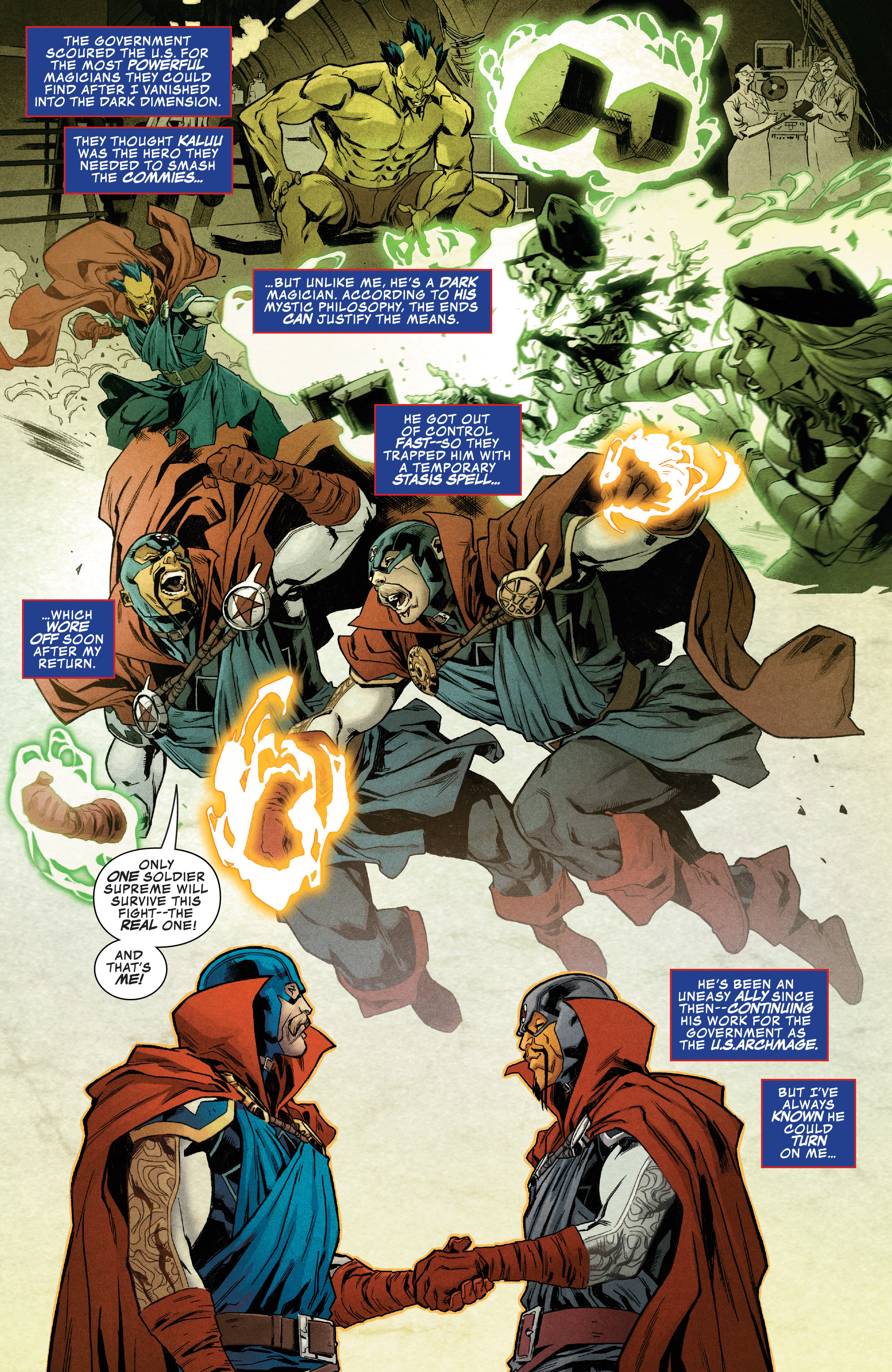 Read online Secret Warps: Soldier Supreme Annual comic -  Issue # Full - 17