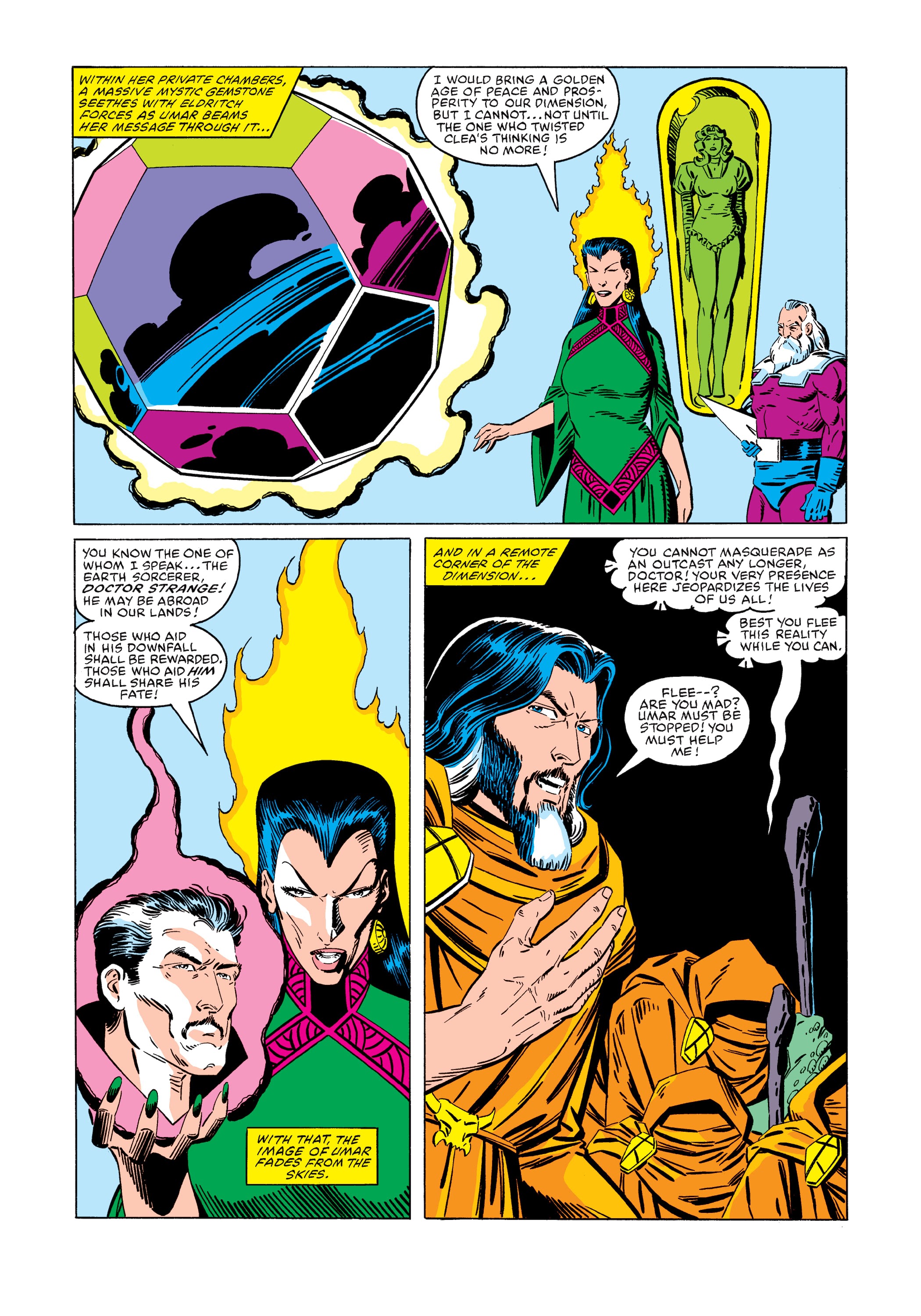Read online Marvel Masterworks: Doctor Strange comic -  Issue # TPB 10 (Part 4) - 53