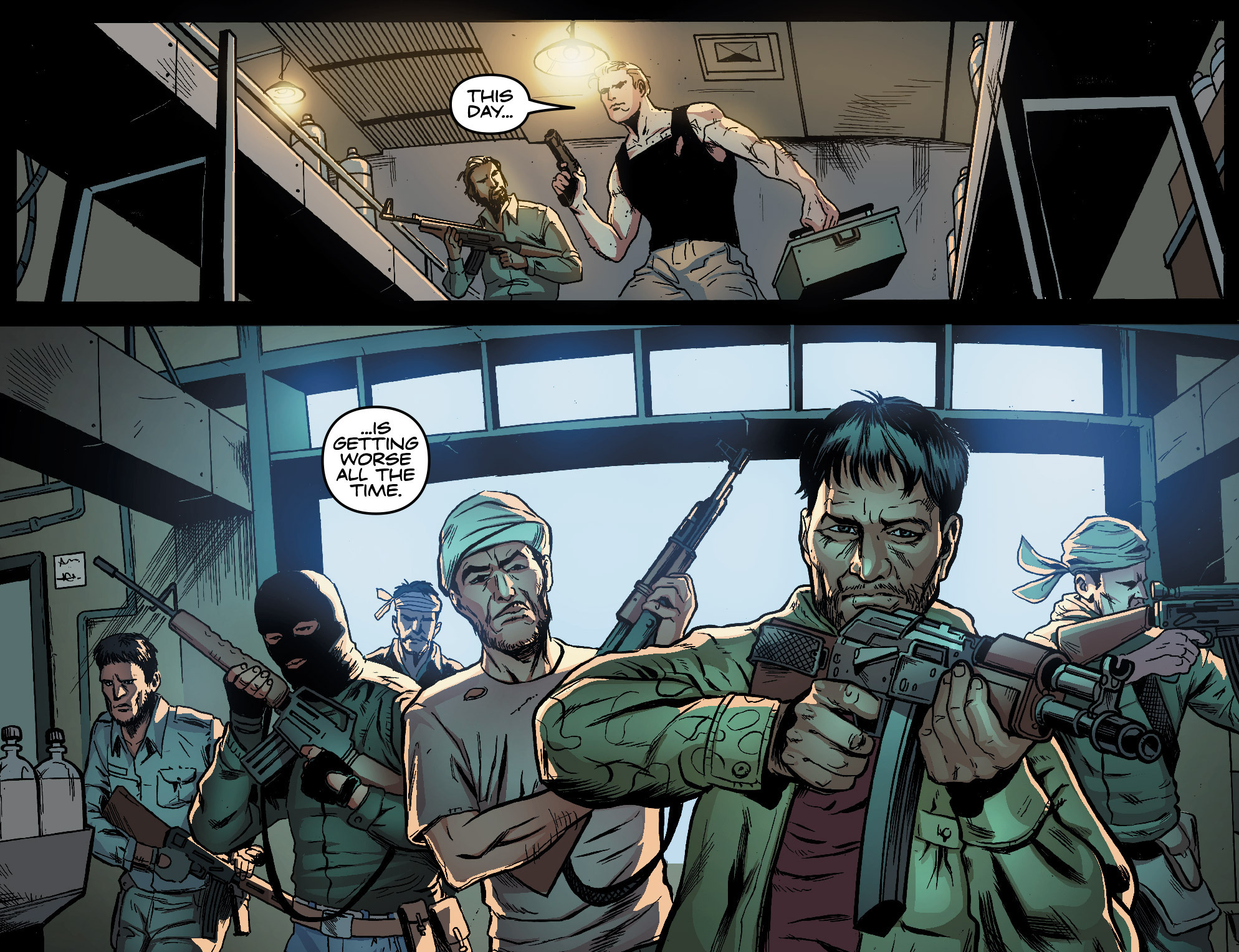 Read online Airwolf Airstrikes comic -  Issue #6 - 34