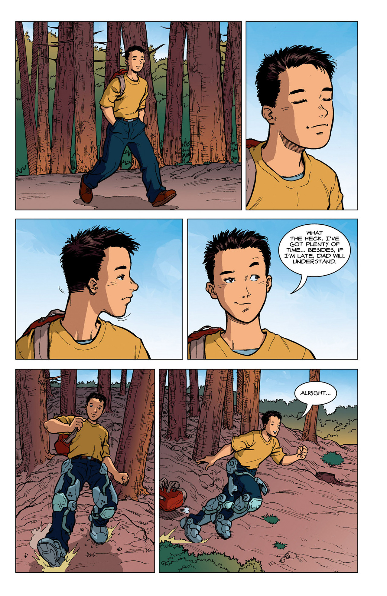 Read online Tech Jacket (2002) comic -  Issue # TPB 1 - 48