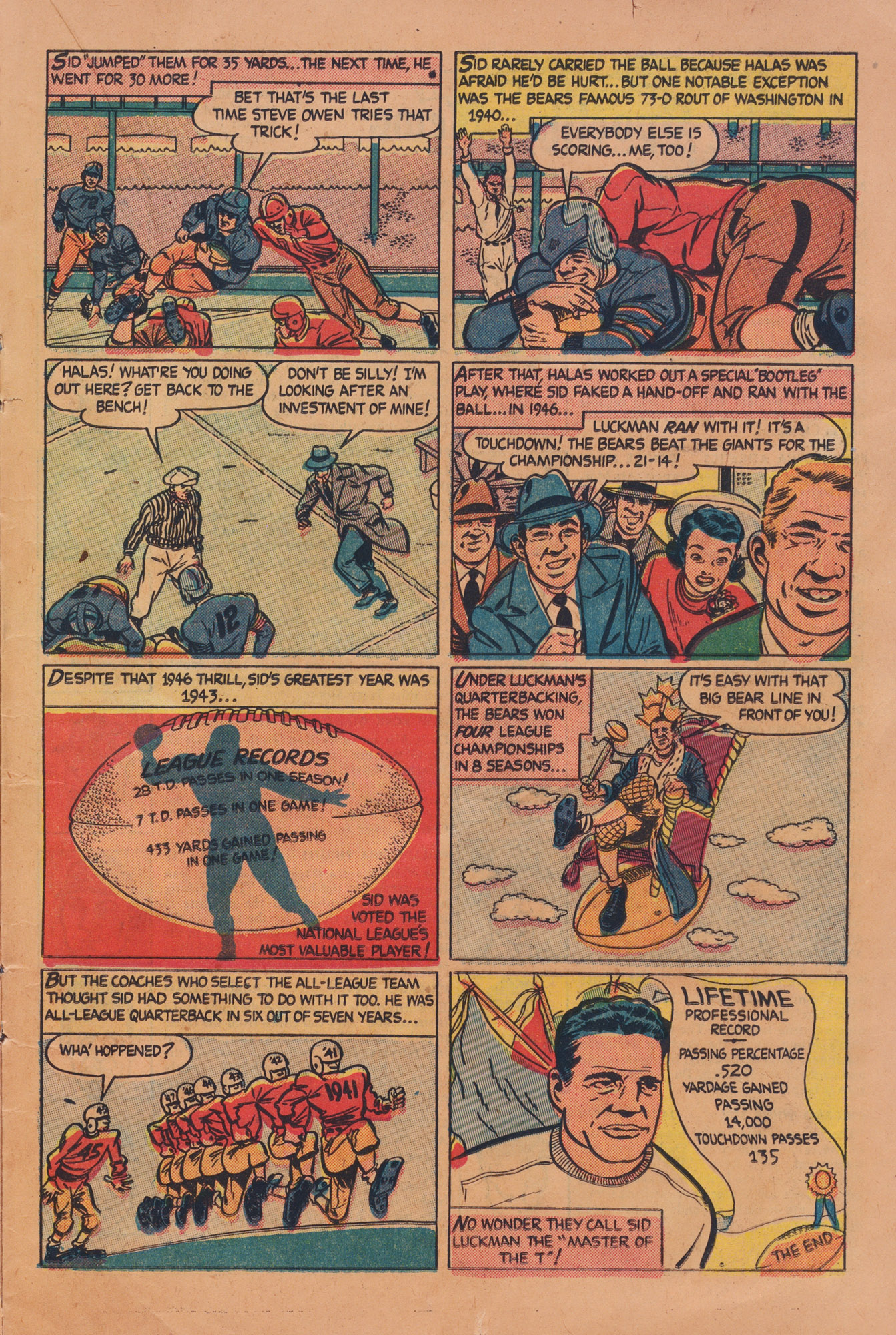 Read online Babe Ruth Sports Comics comic -  Issue #4 - 15
