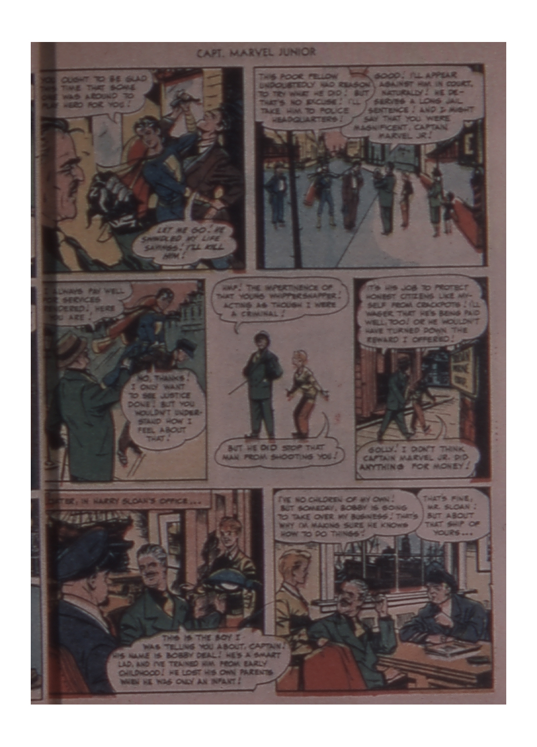 Read online Captain Marvel, Jr. comic -  Issue #77 - 45