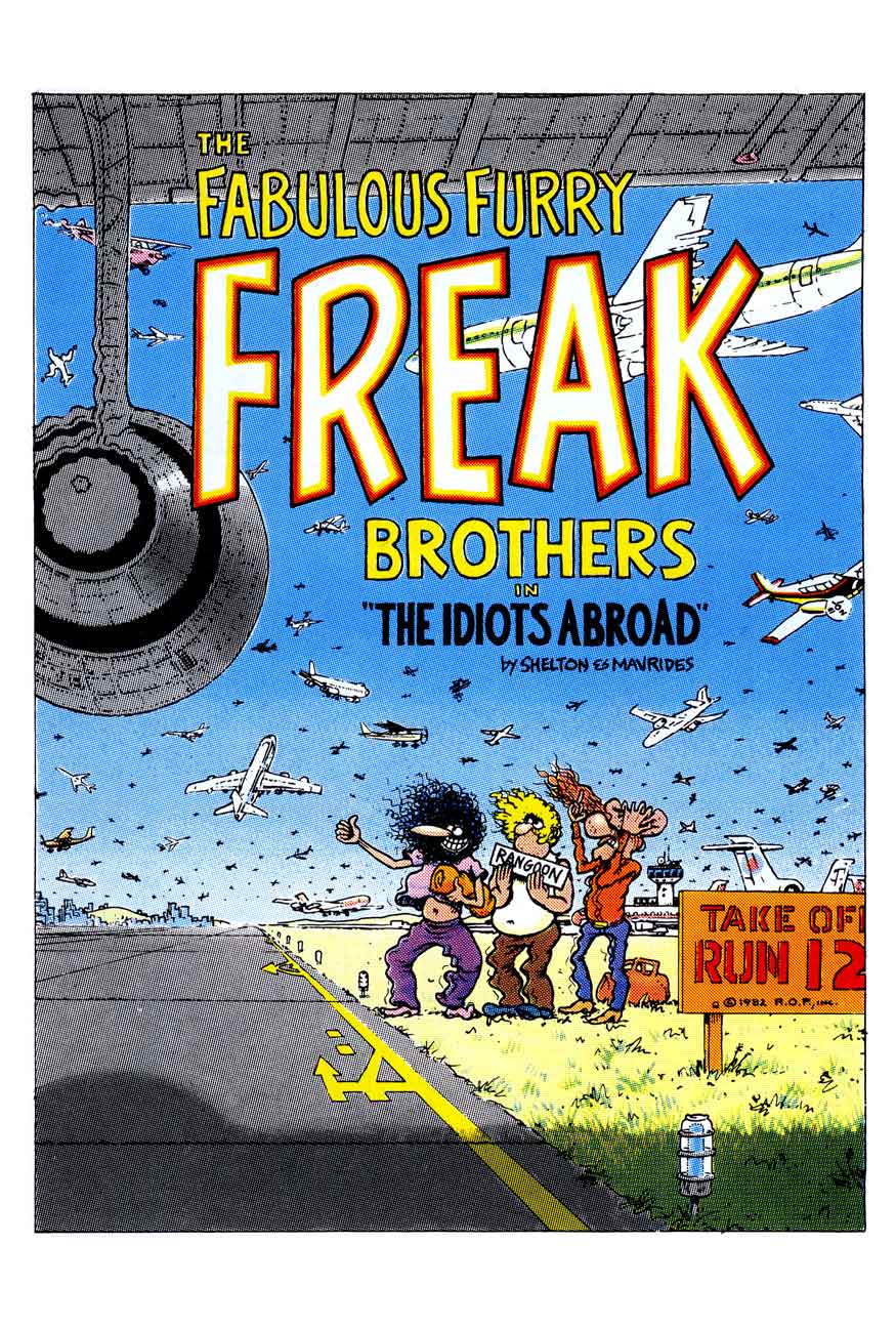 Read online The Fabulous Furry Freak Brothers comic Issue 8