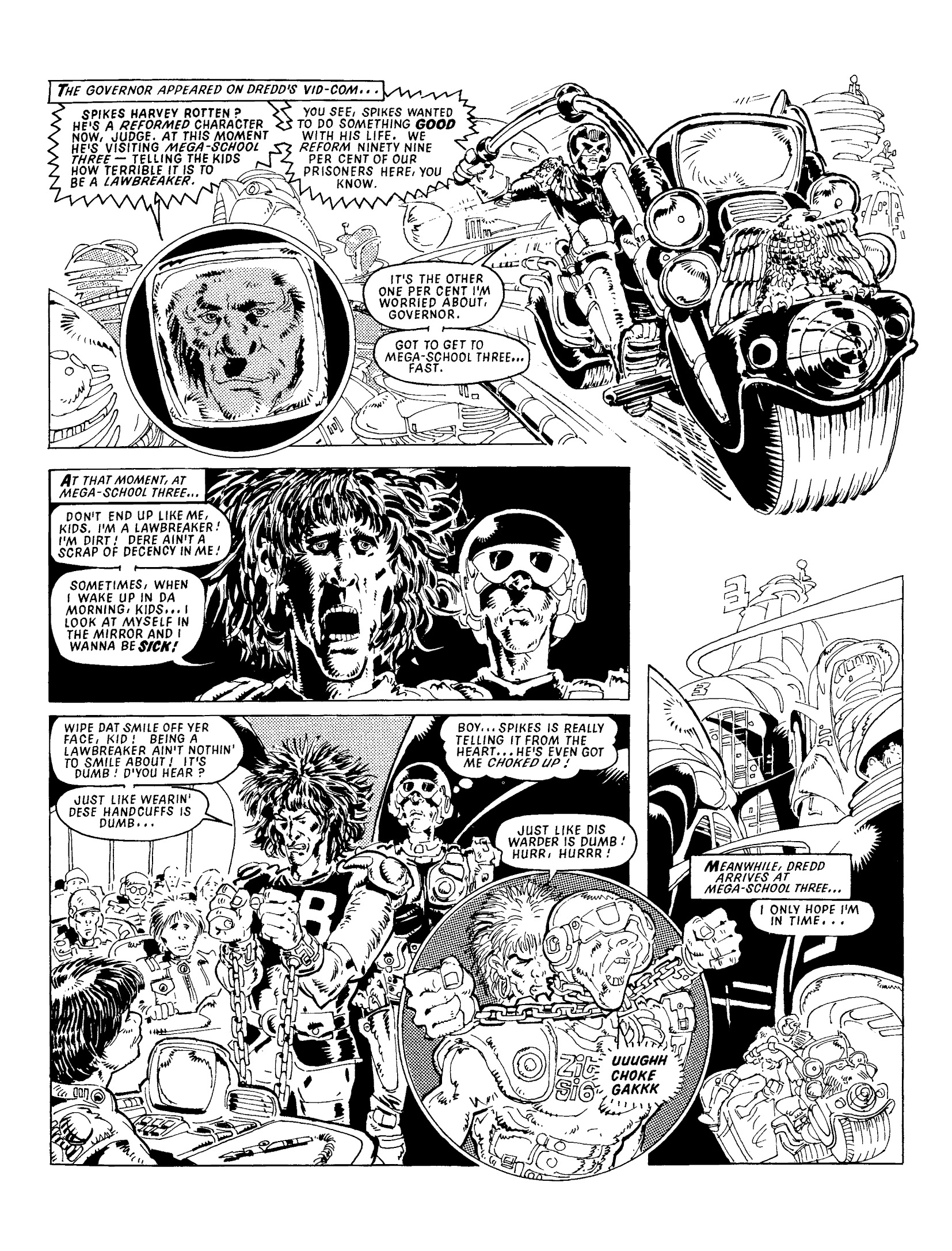 Read online Judge Dredd: The Cursed Earth Uncensored comic -  Issue # TPB - 15