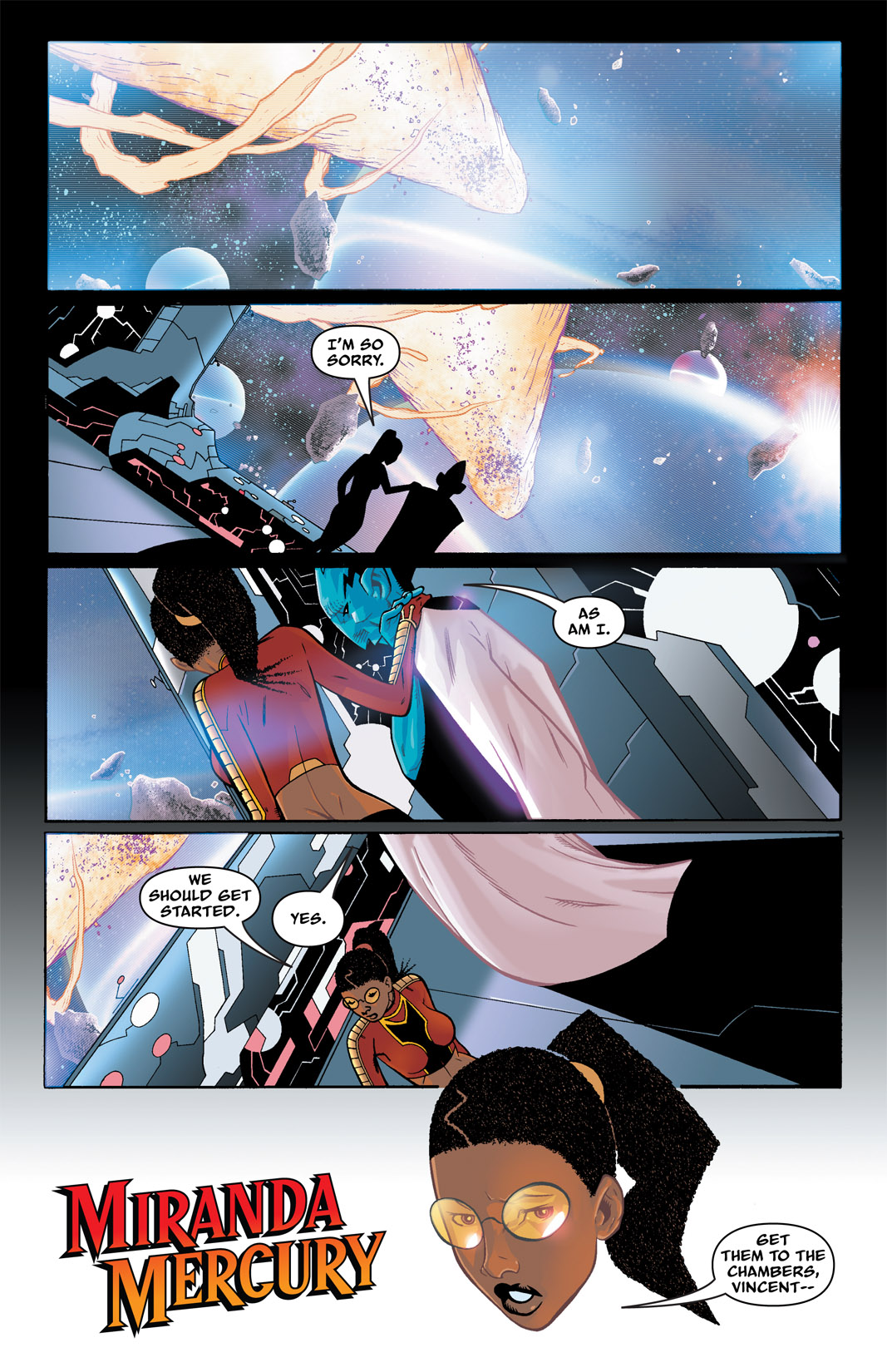Read online The Many Adventures of Miranda Mercury: Time Runs Out comic -  Issue # TPB - 42