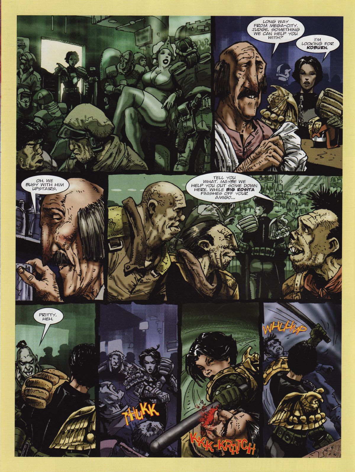 Read online Judge Dredd Megazine (Vol. 5) comic -  Issue #221 - 18