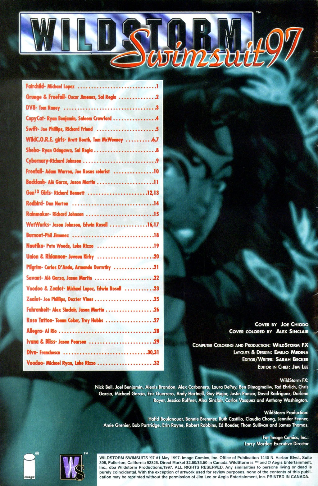 Read online Wildstorm Swimsuit '97 comic -  Issue # Full - 2