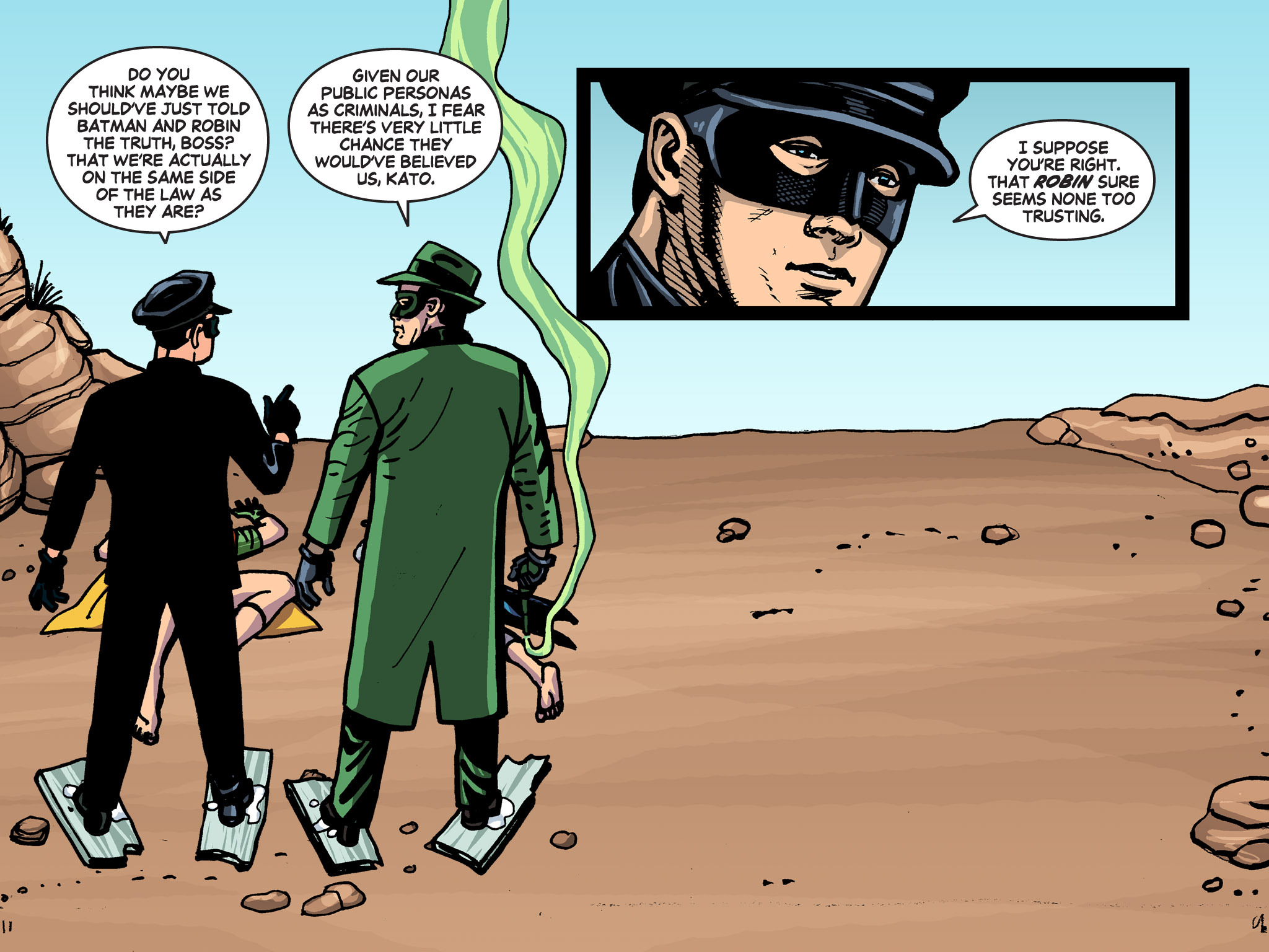 Read online Batman '66 Meets the Green Hornet [II] comic -  Issue #3 - 58