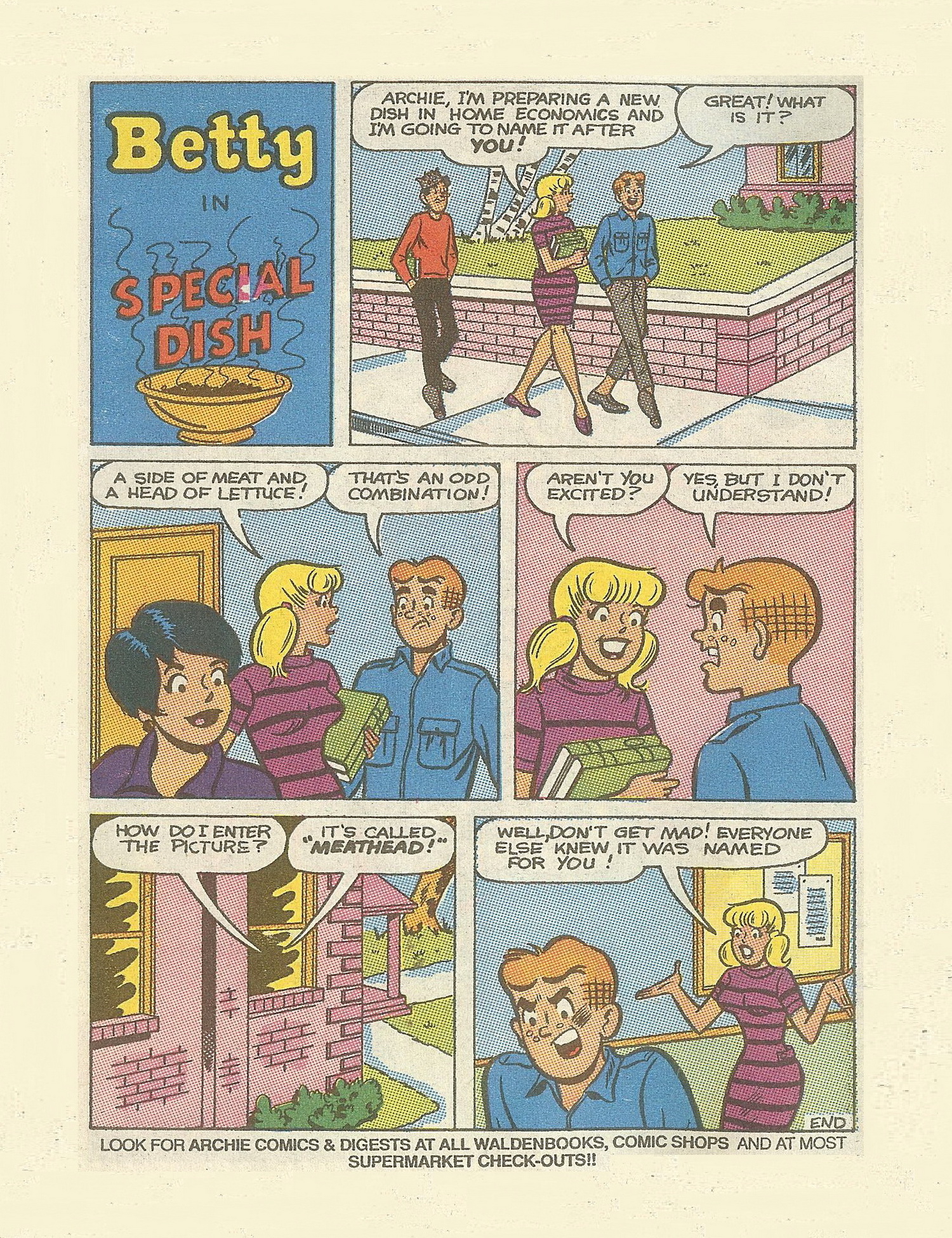 Read online Betty and Veronica Digest Magazine comic -  Issue #55 - 10