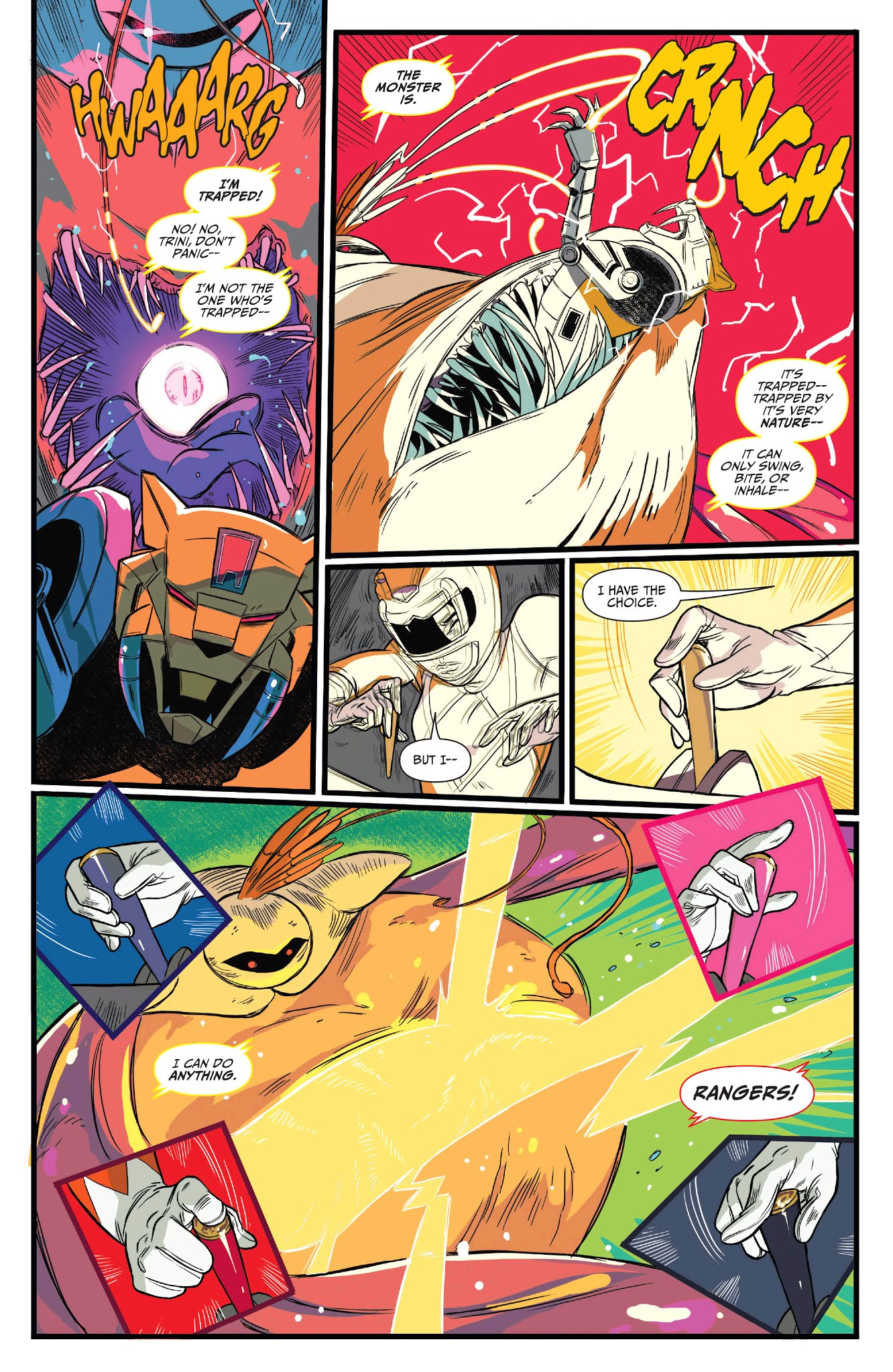 Read online Saban's Go Go Power Rangers: Back To School comic -  Issue # Full - 36