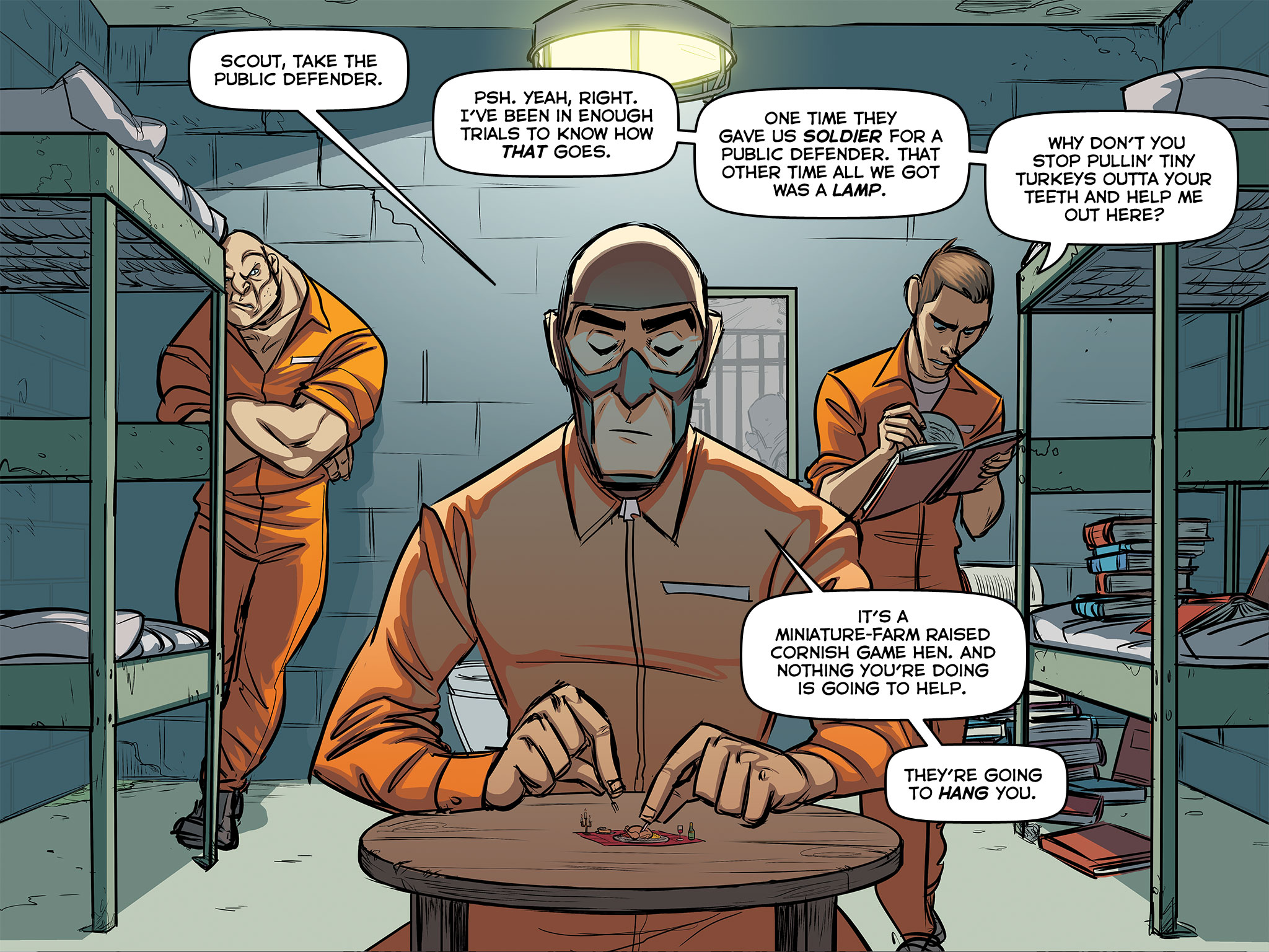 Read online Team Fortress 2 comic -  Issue #2 - 22