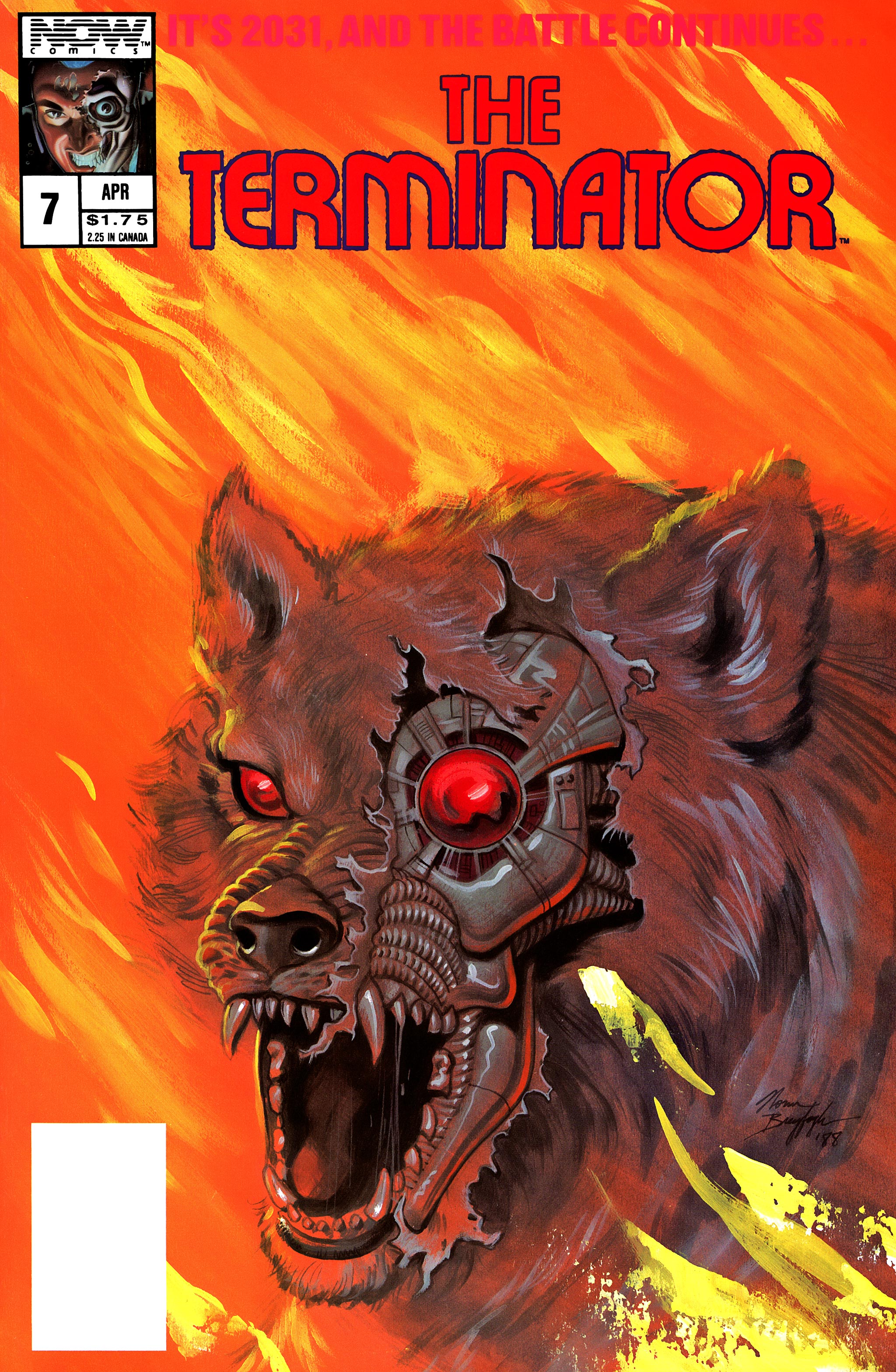 Read online The Terminator (1988) comic -  Issue #7 - 1