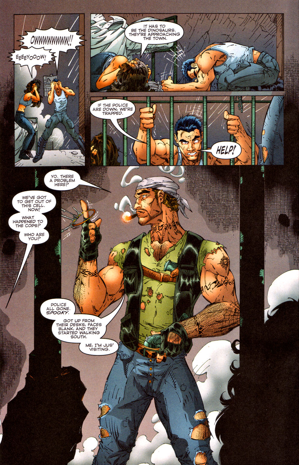 Read online Extinction Event comic -  Issue #4 - 7