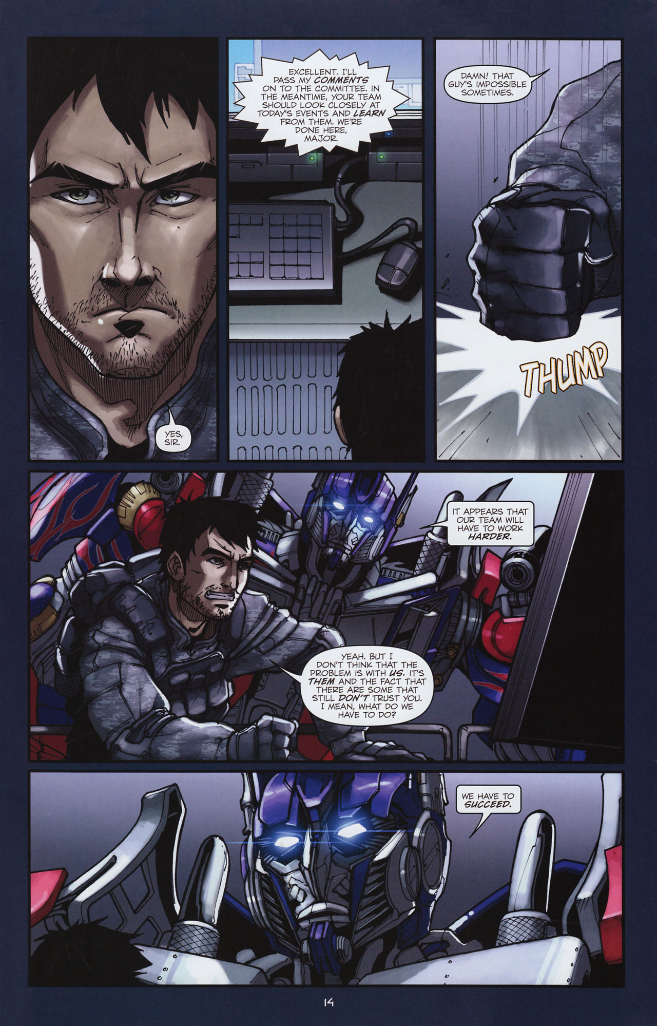 Read online Transformers: Alliance comic -  Issue #4 - 16