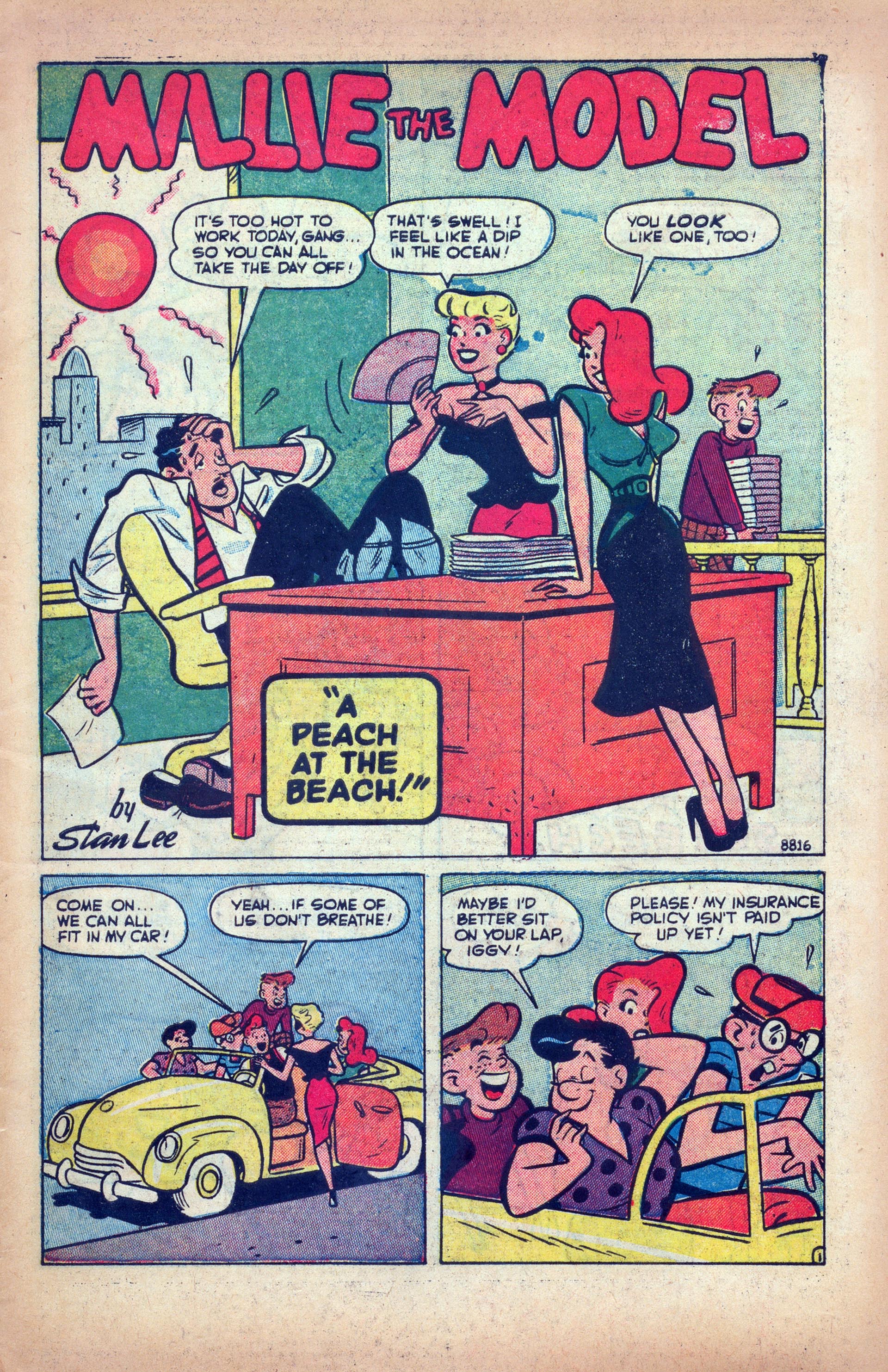 Read online Millie the Model comic -  Issue #30 - 3