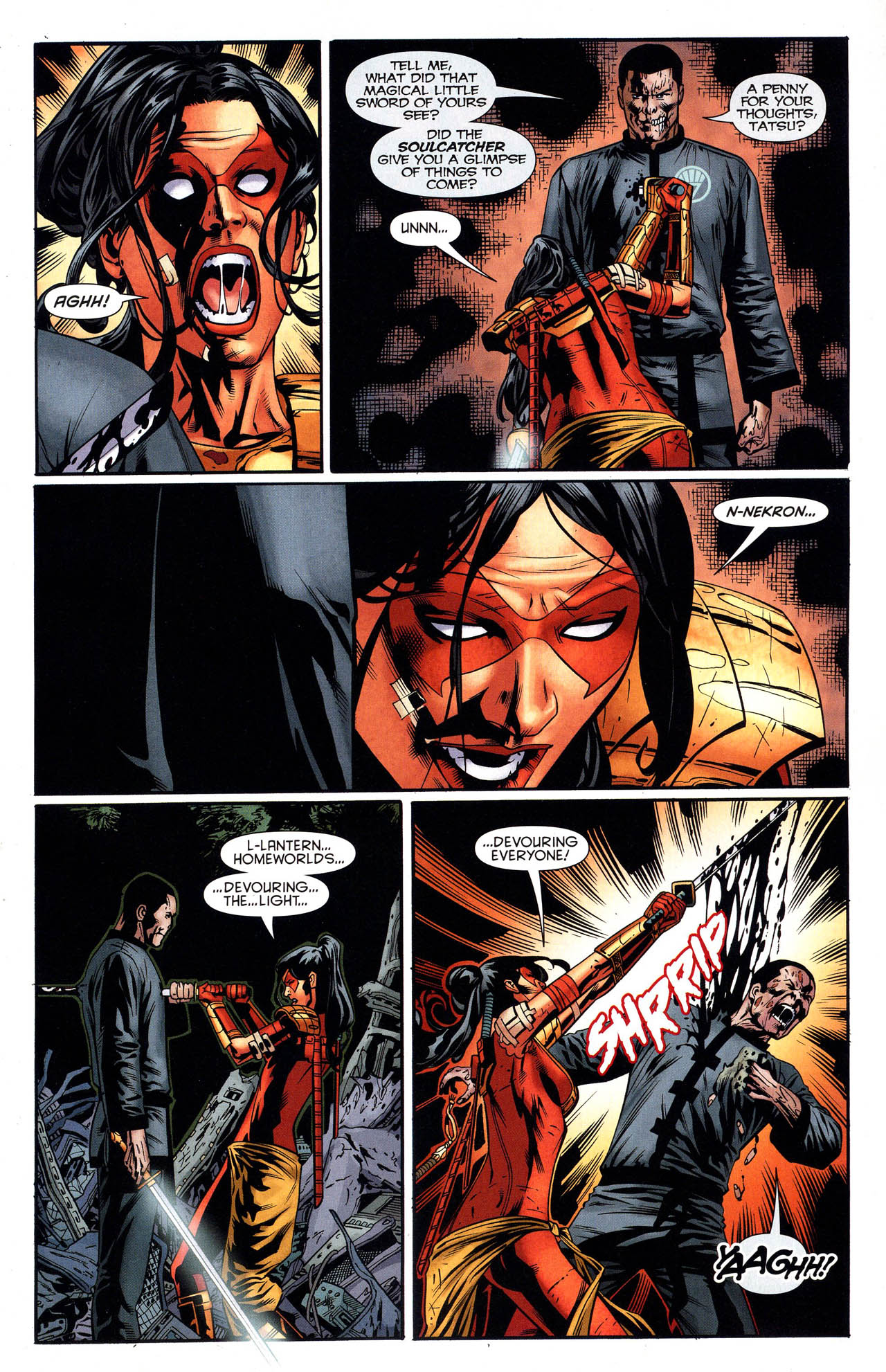 Read online The Outsiders (2009) comic -  Issue #25 - 7