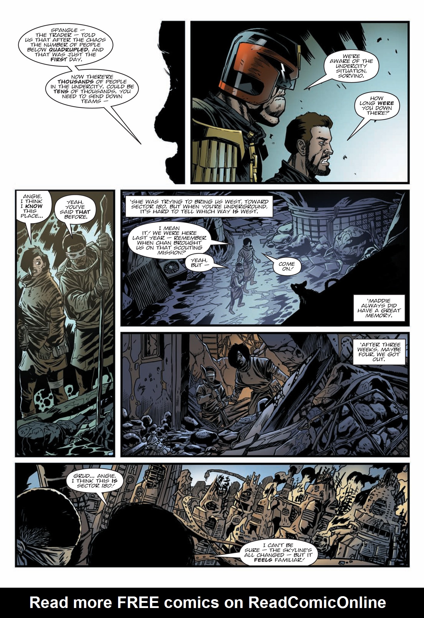 Read online Judge Dredd: Day of Chaos: Fallout comic -  Issue # TPB (Part 2) - 49