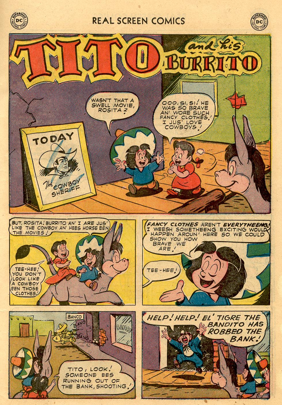 Read online Real Screen Comics comic -  Issue #58 - 11