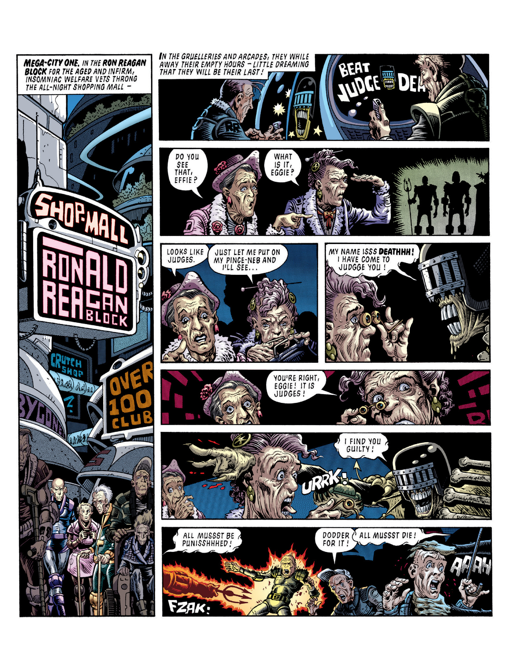 Read online Essential Judge Dredd: Dredd Vs Death comic -  Issue # TPB (Part 1) - 71