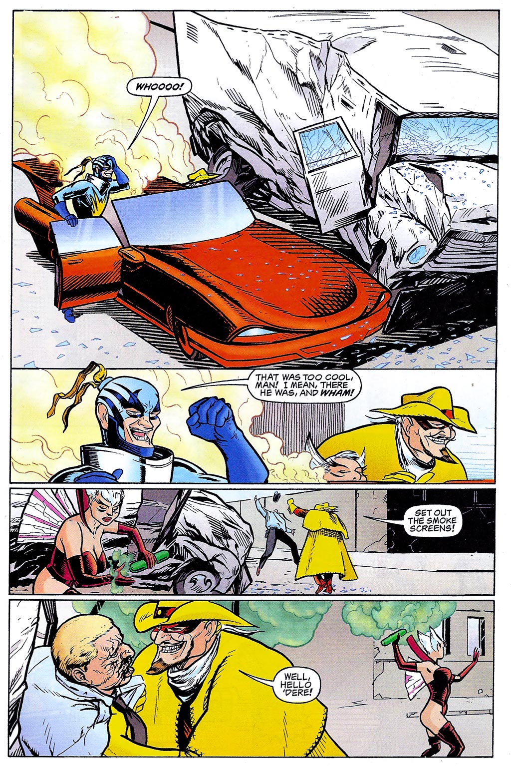 Read online Bob Burden's Original Mysterymen Comics comic -  Issue #4 - 11