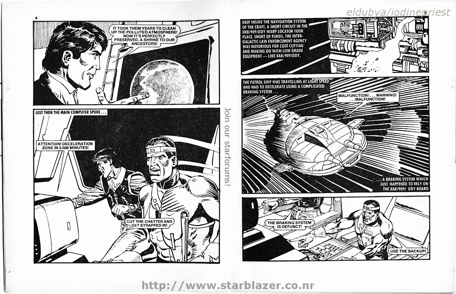 Read online Starblazer comic -  Issue #220 - 4
