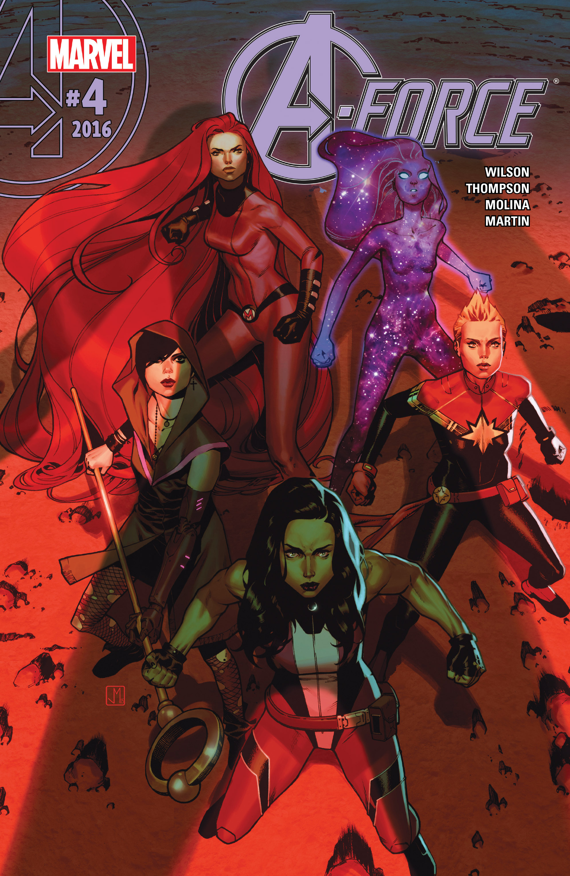 Read online A-Force (2016) comic -  Issue #4 - 1
