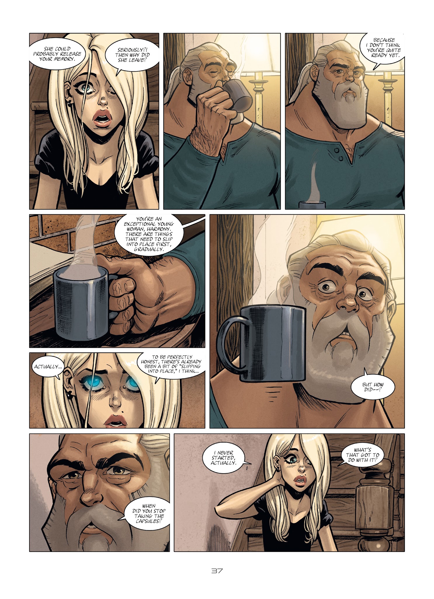 Read online Harmony comic -  Issue #1 - 38