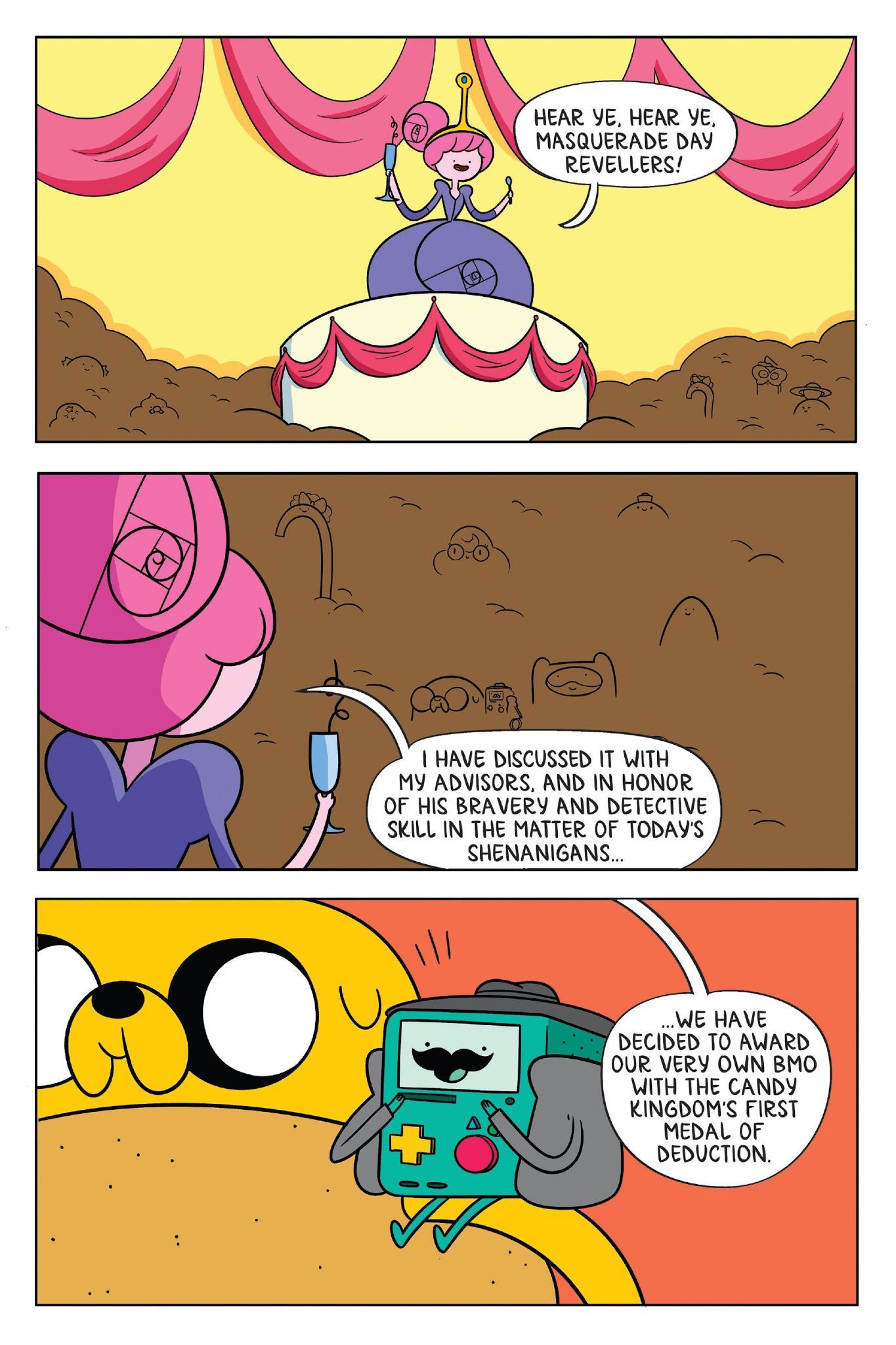 Read online Adventure Time: Masked Mayhem comic -  Issue # TPB - 138