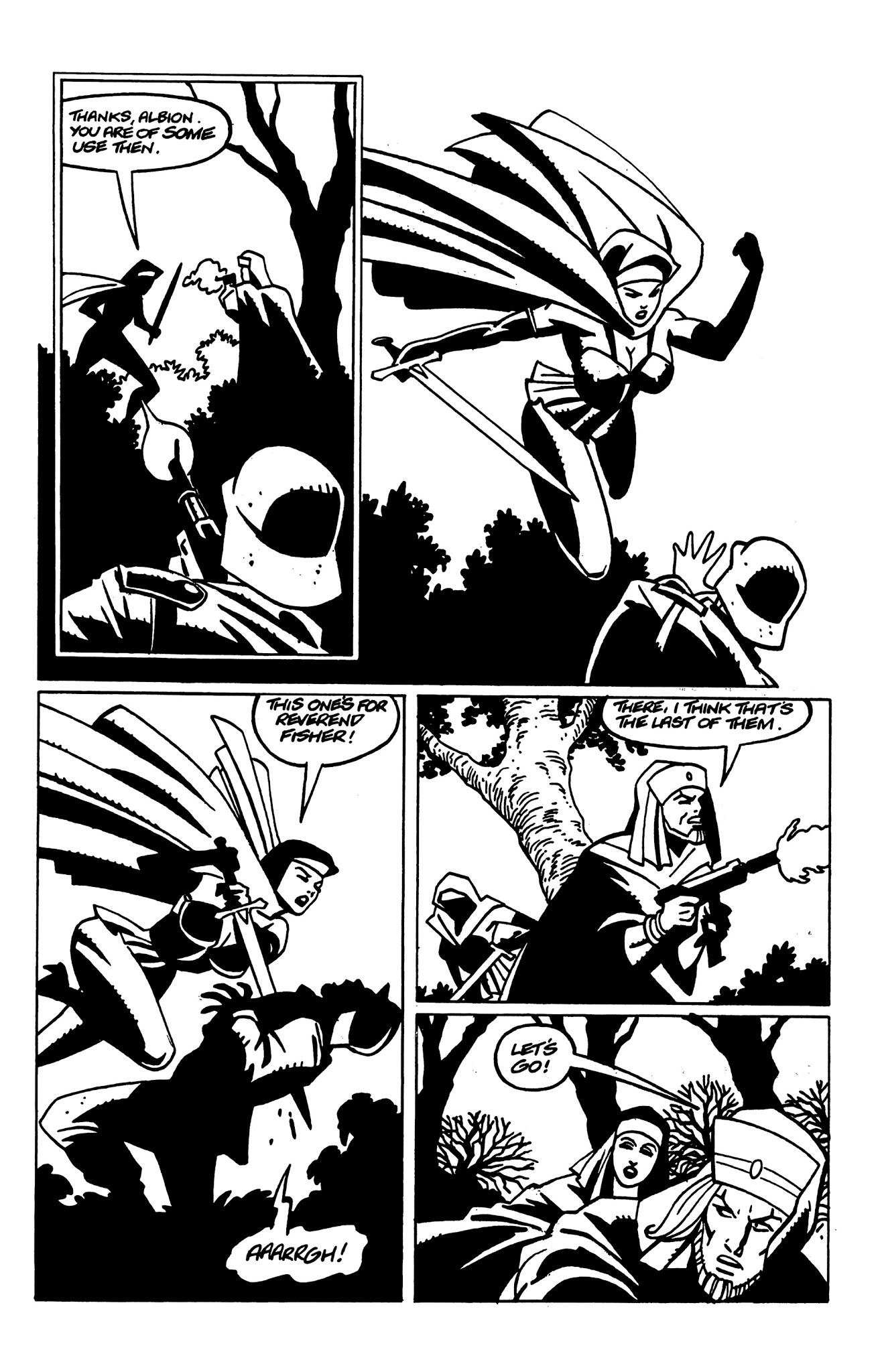 Read online Warrior Nun Brigantia comic -  Issue #2 - 9