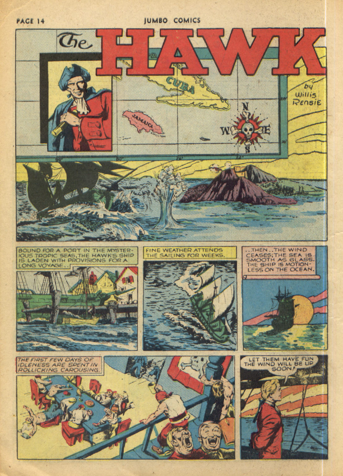 Read online Jumbo Comics comic -  Issue #24 - 16