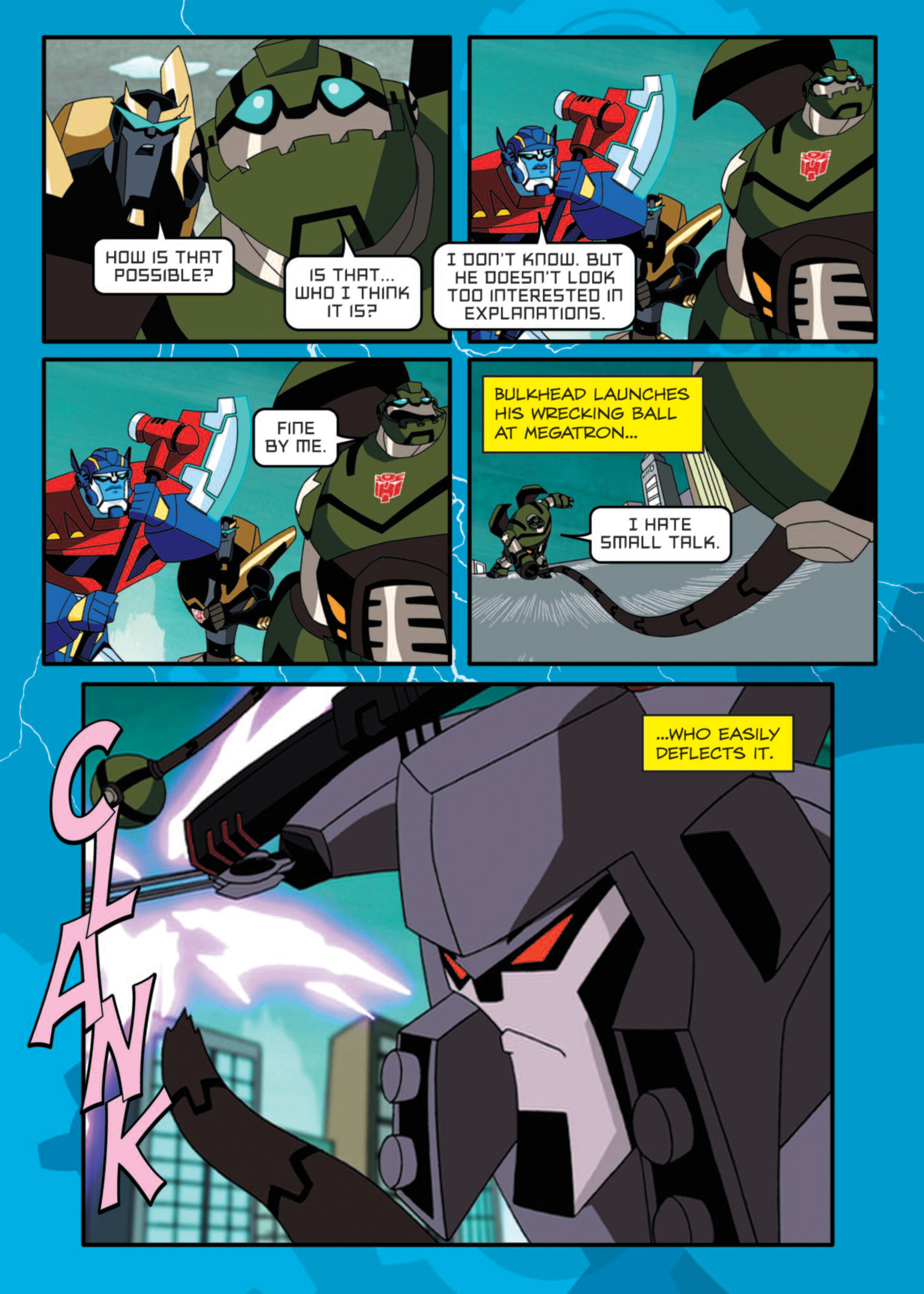 Read online Transformers Animated comic -  Issue #7 - 64