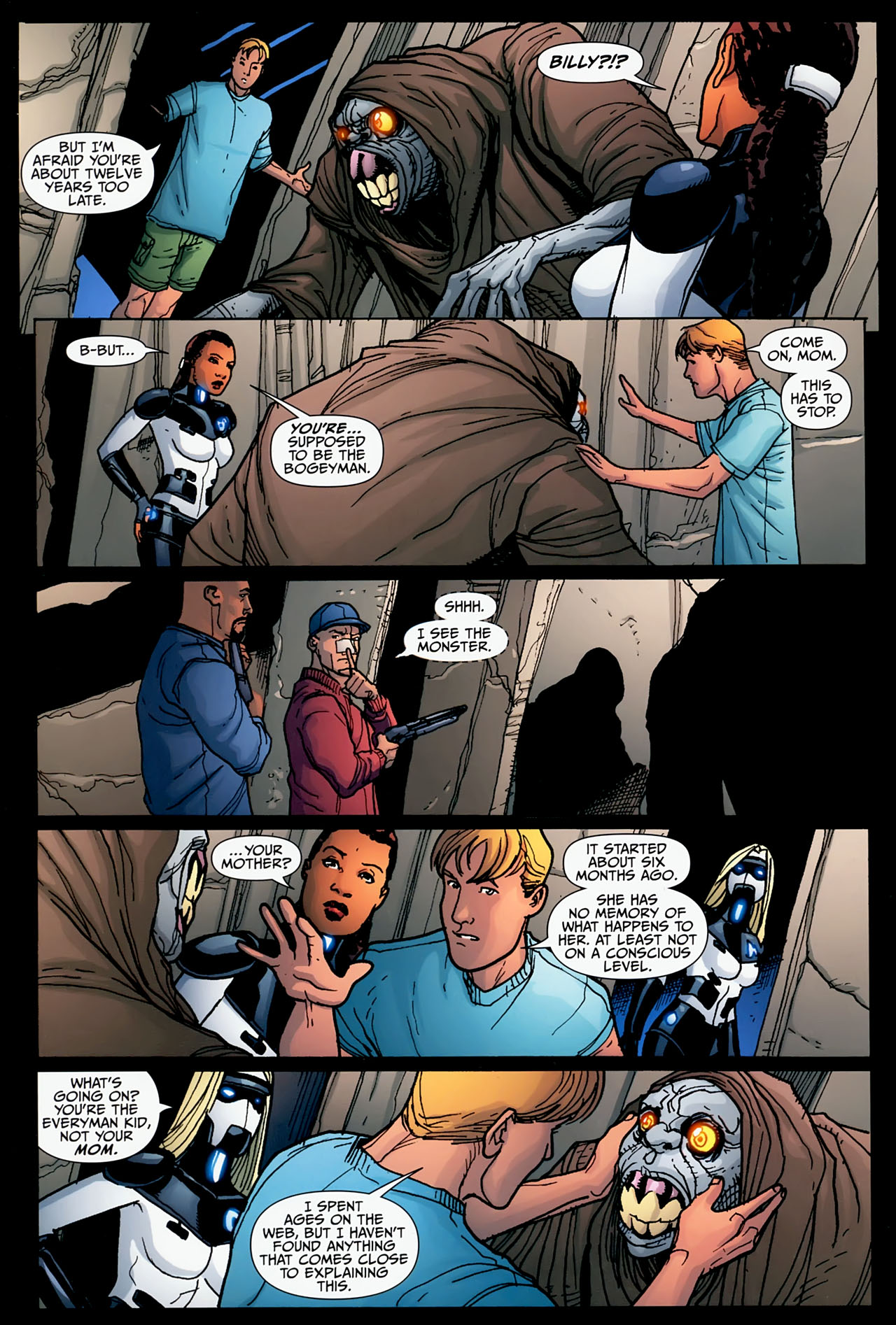 Read online Infinity Inc. (2007) comic -  Issue #10 - 17